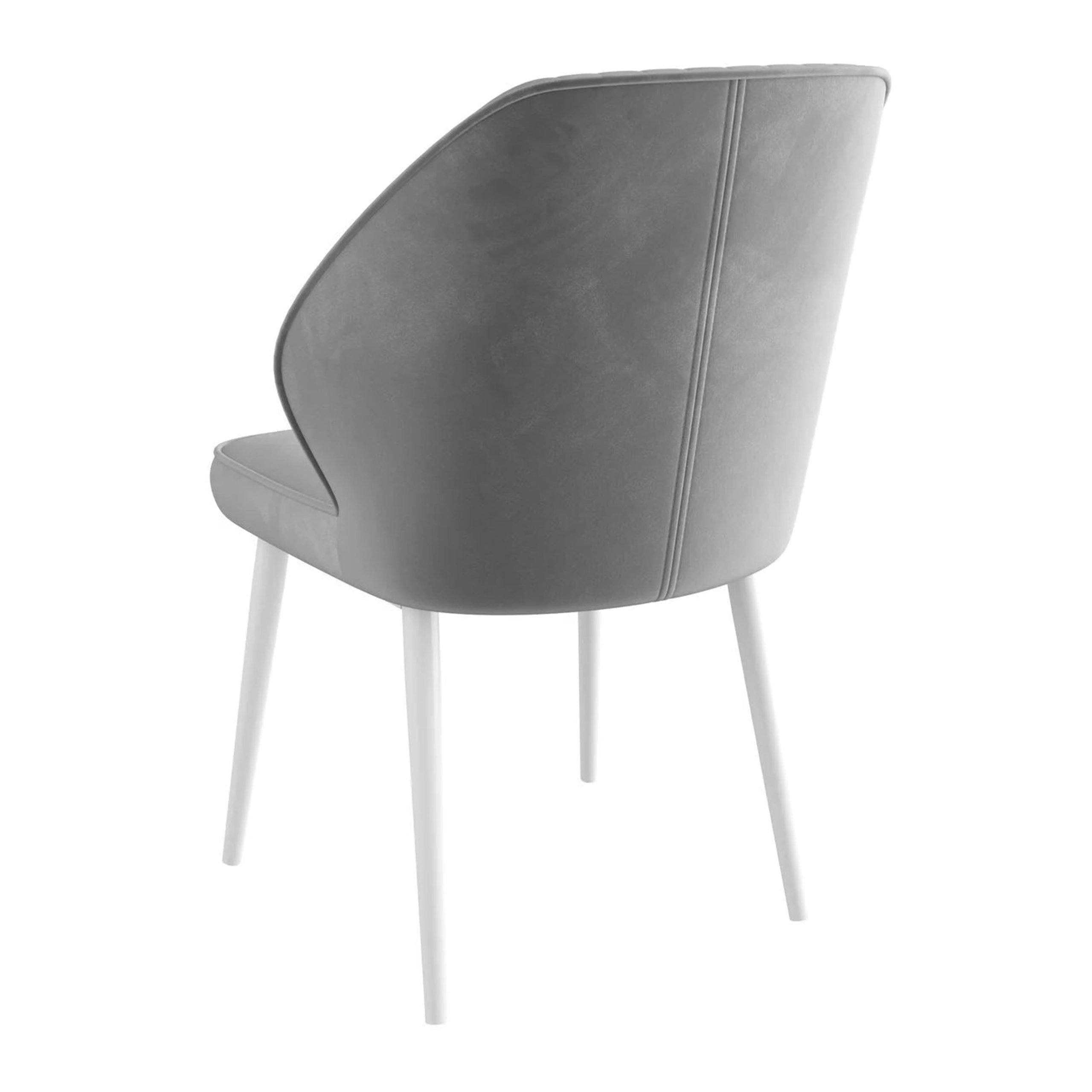 Стул MICHAEL, d09 STEEL LUXбелый