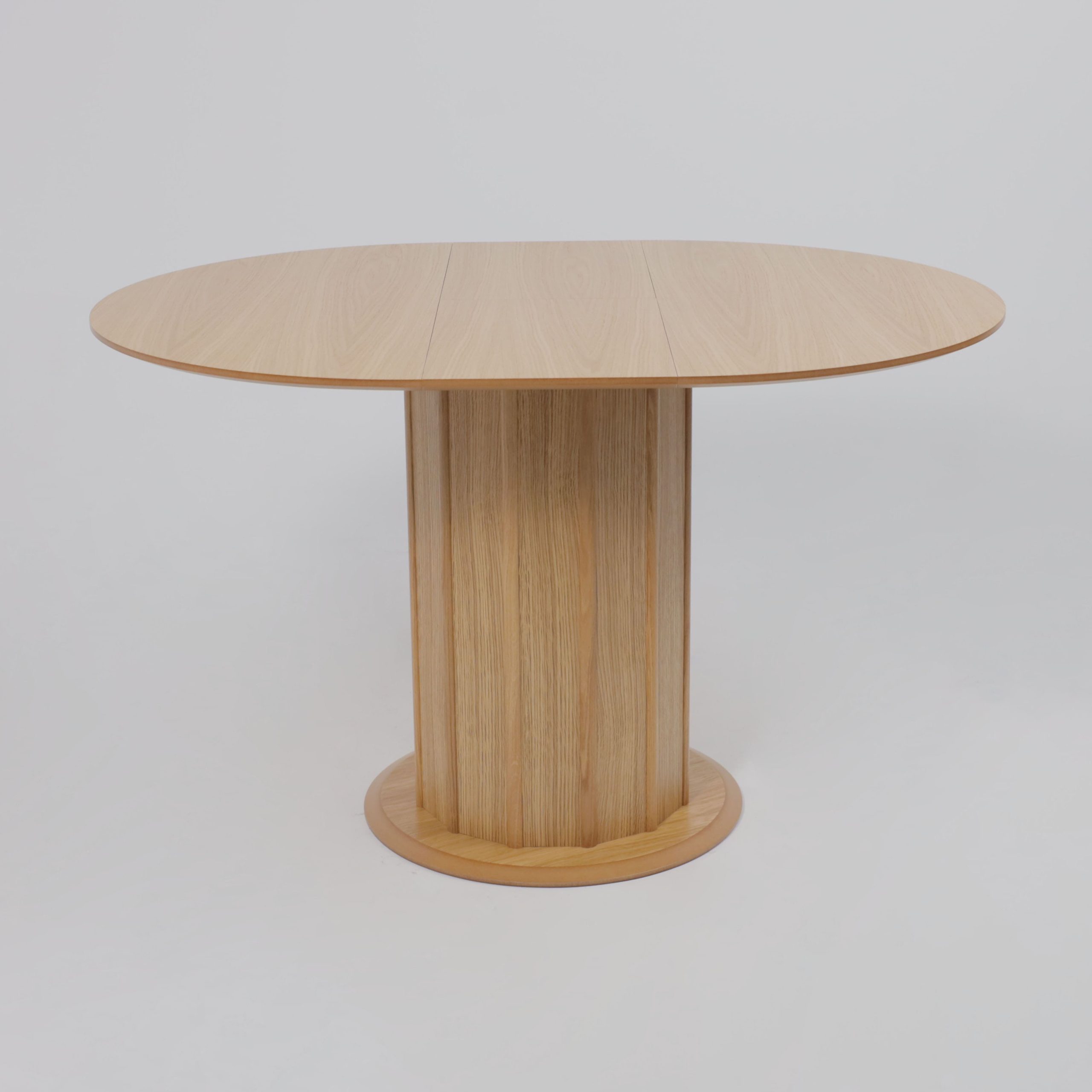 Стол ОЛАФ-М 950(1250)*950, Светлый дуб без тонировки/Светлый дуб