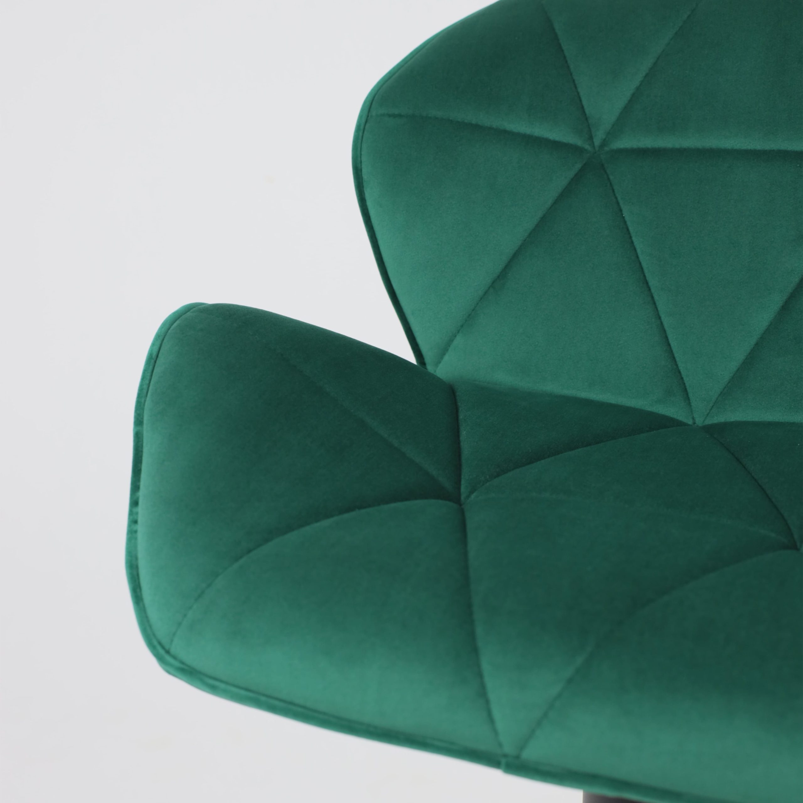 Кресло BERLIN, зеленый велюр HCJ-18/черный