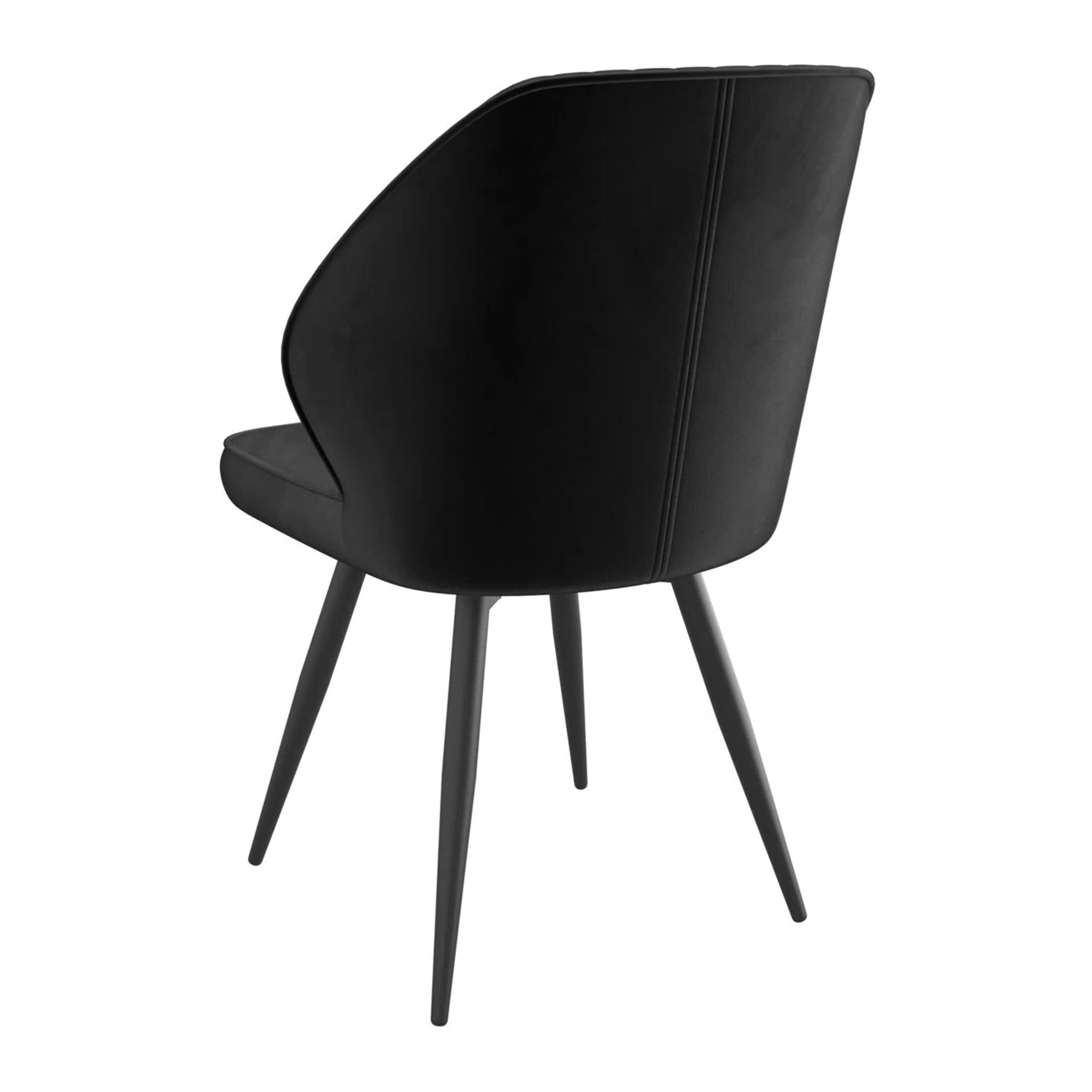 Стул MICHAEL-R1 360, d24 BLACK LUXчерный