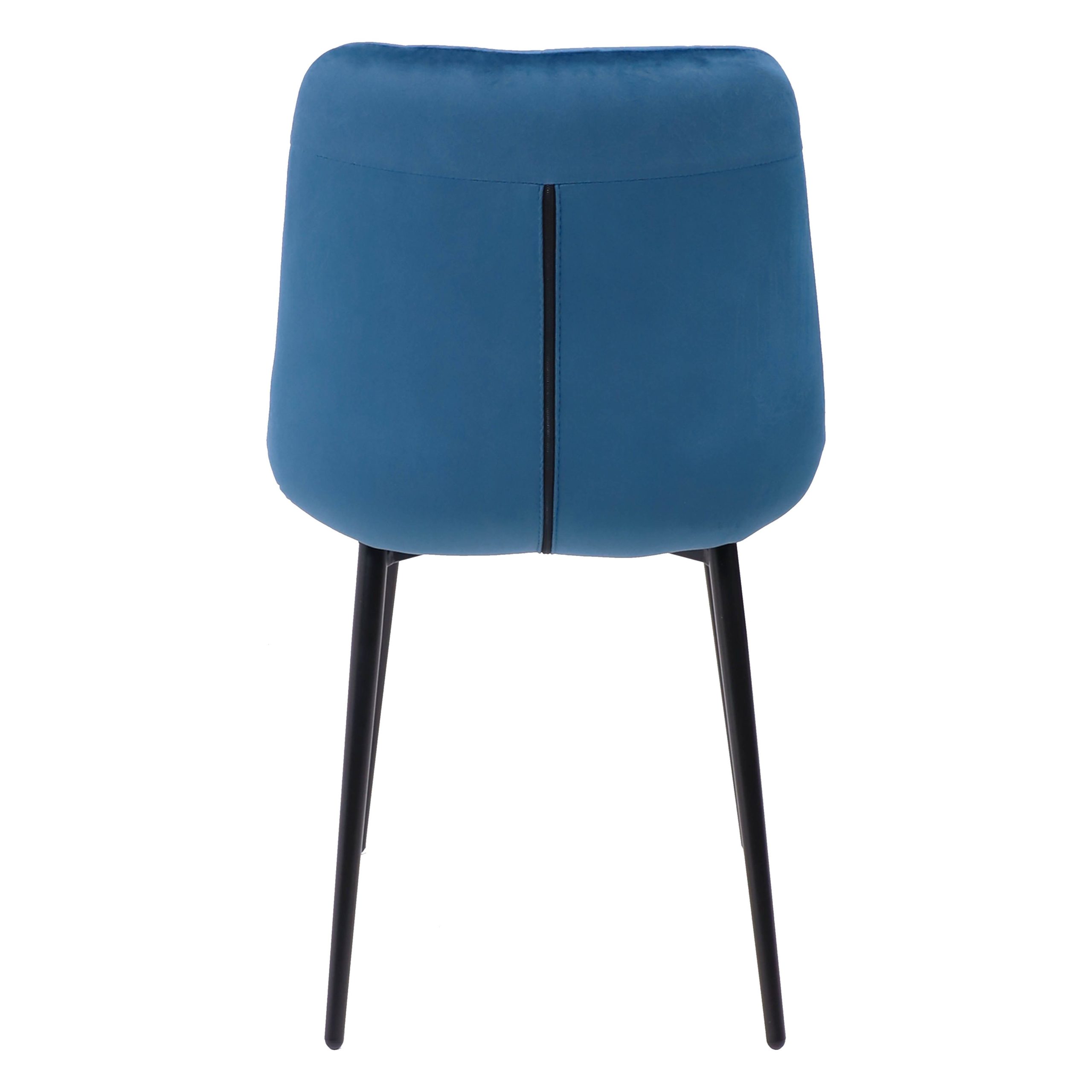 Стул AV 405, синий бархат H-58/черный