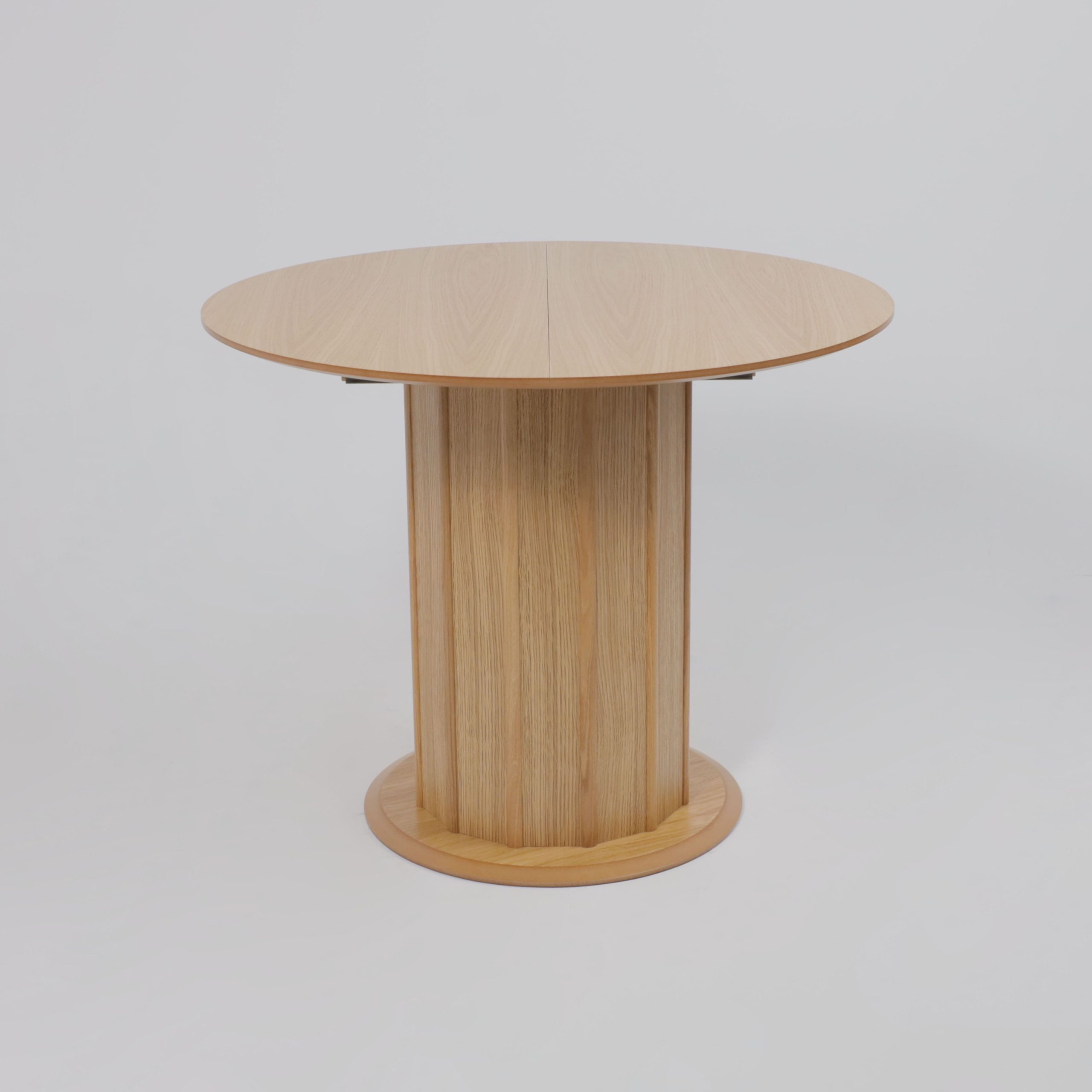 Стол ОЛАФ-М 950(1250)*950, Светлый дуб без тонировки/Светлый дуб