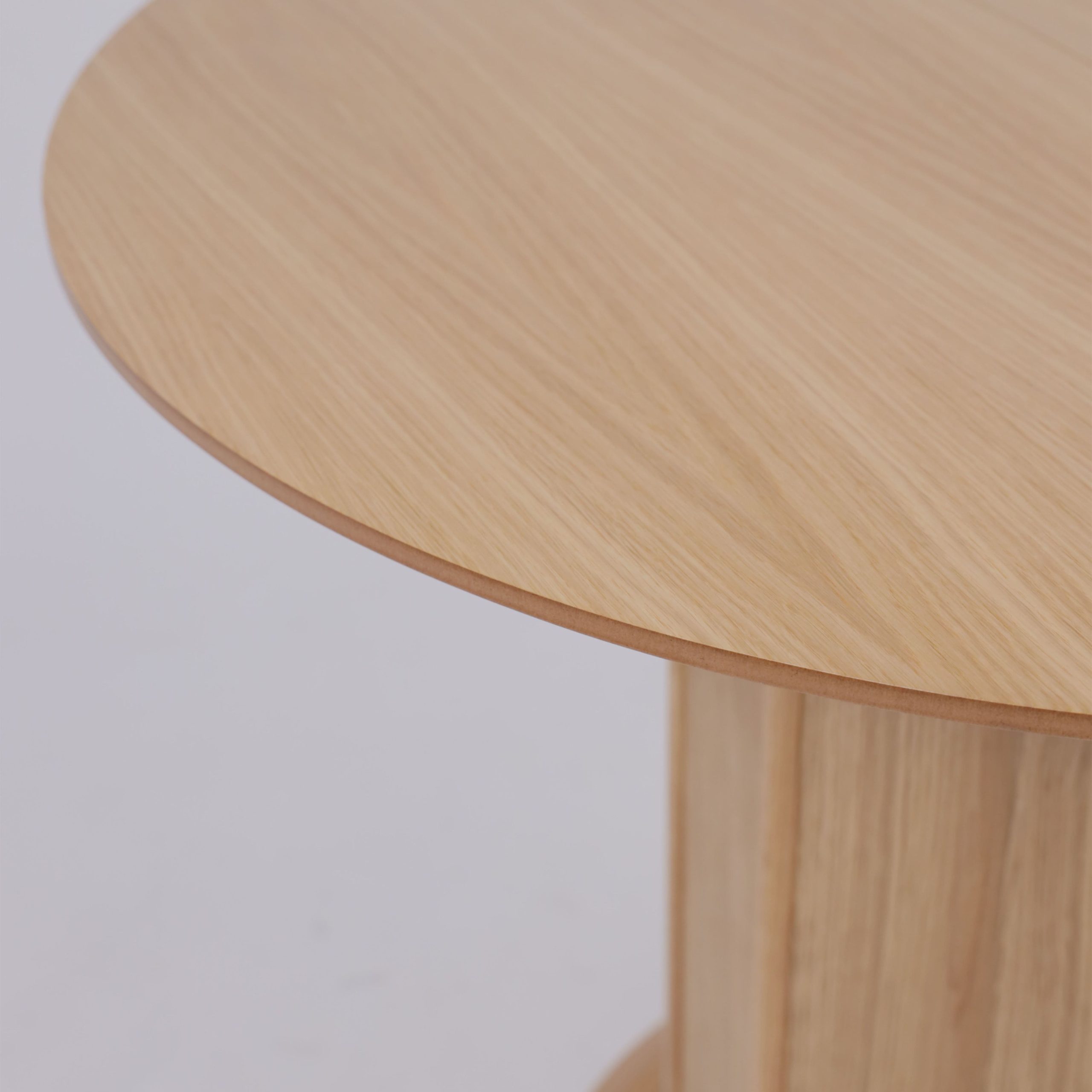 Стол ОЛАФ-М 950(1250)*950, Светлый дуб без тонировки/Светлый дуб