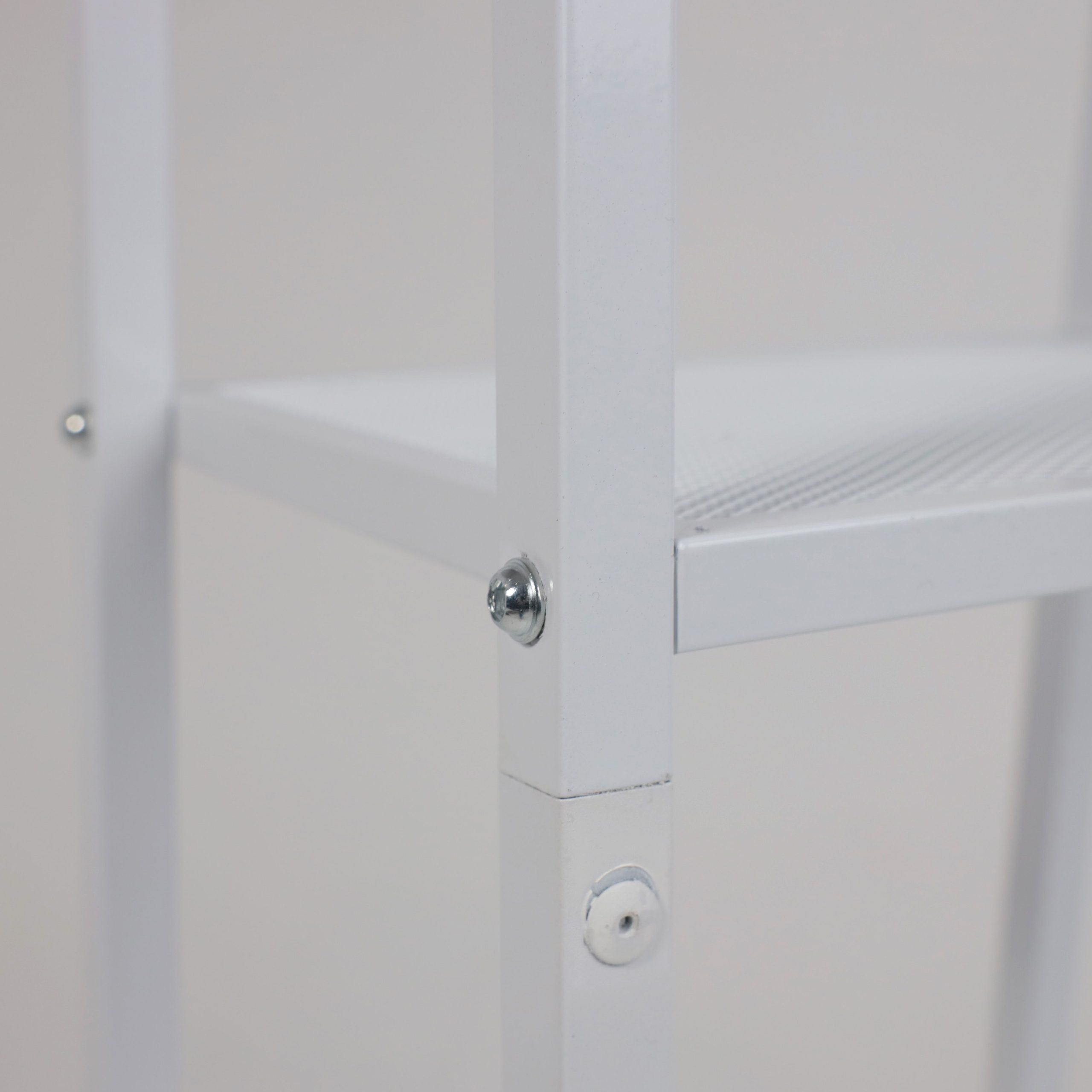 Полка стеллажная AURORA, 350*350*1480мм, белый