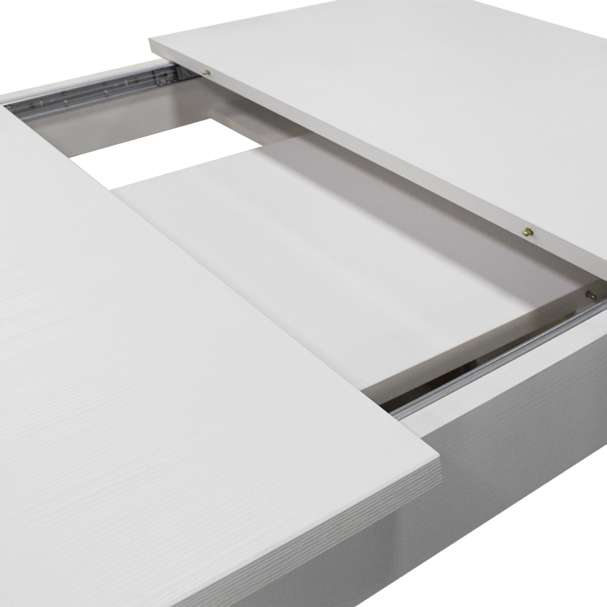 Стол раздвижной ARRIS 1, 1180*(1570)*760*745, (белый структурный)