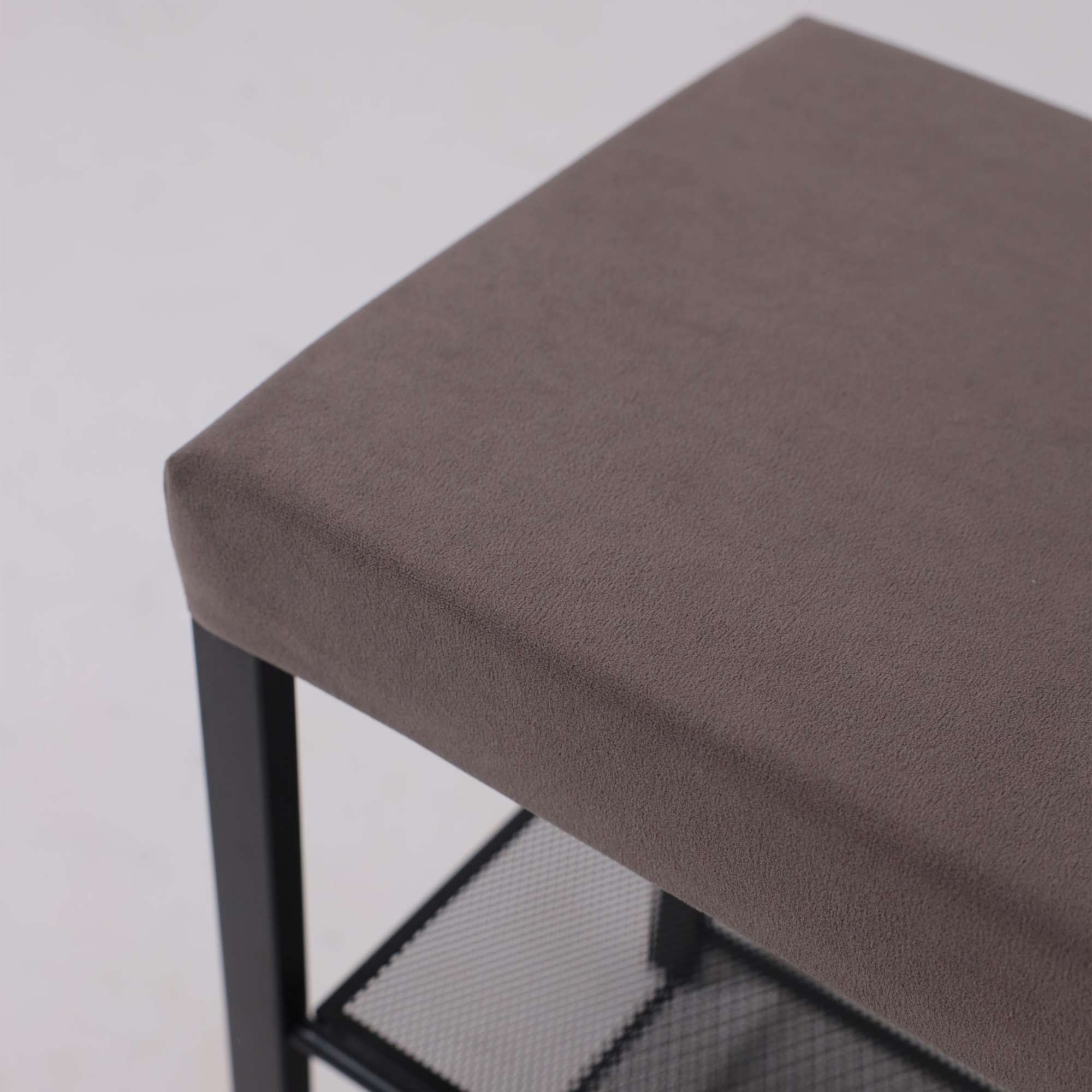 Банкетка ТОРОНТО 13S, серый/черный