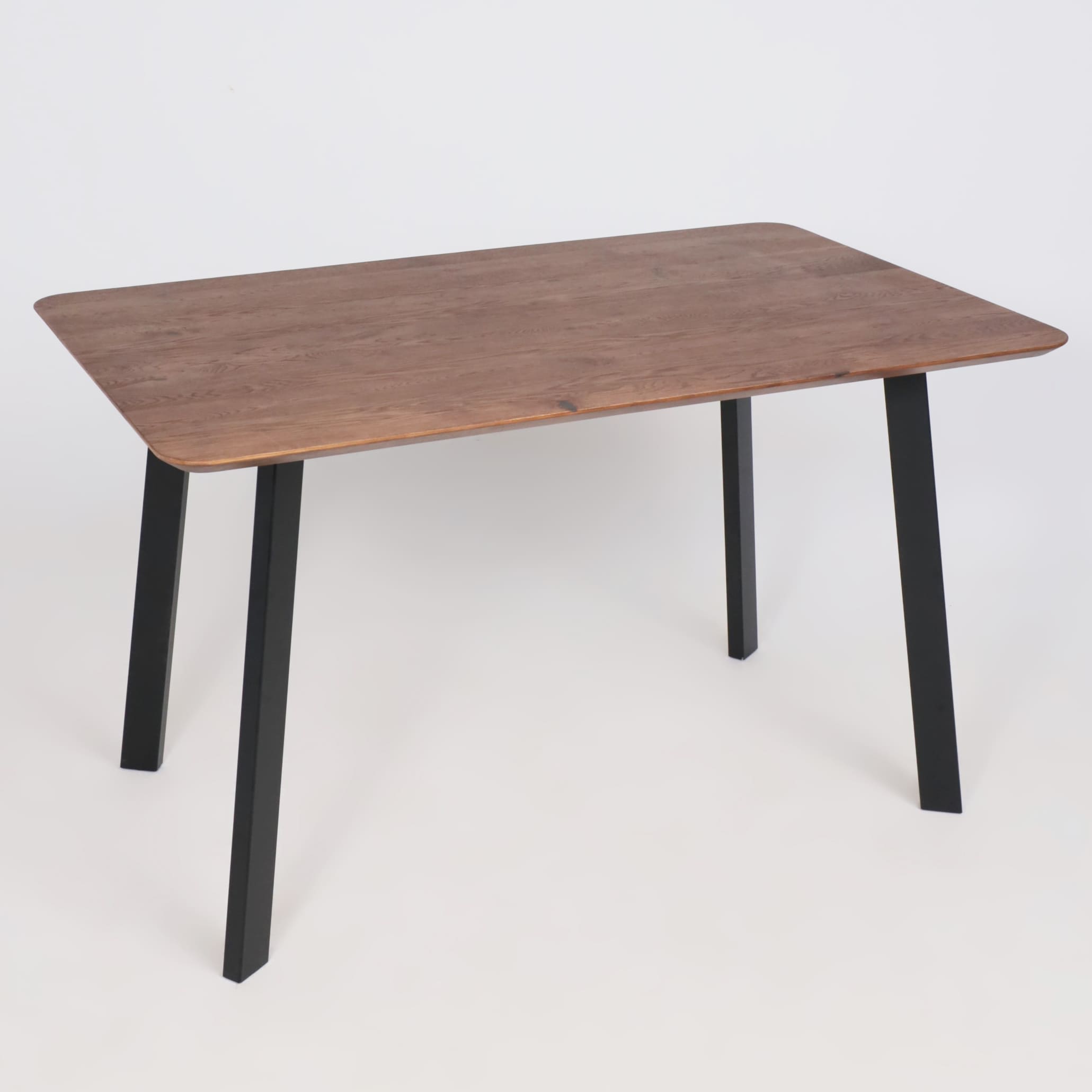 Стол МАЙОН, 120*80*74, дуб мореный/черный (ПР-2 DSW (Т27) (02) КС-60)