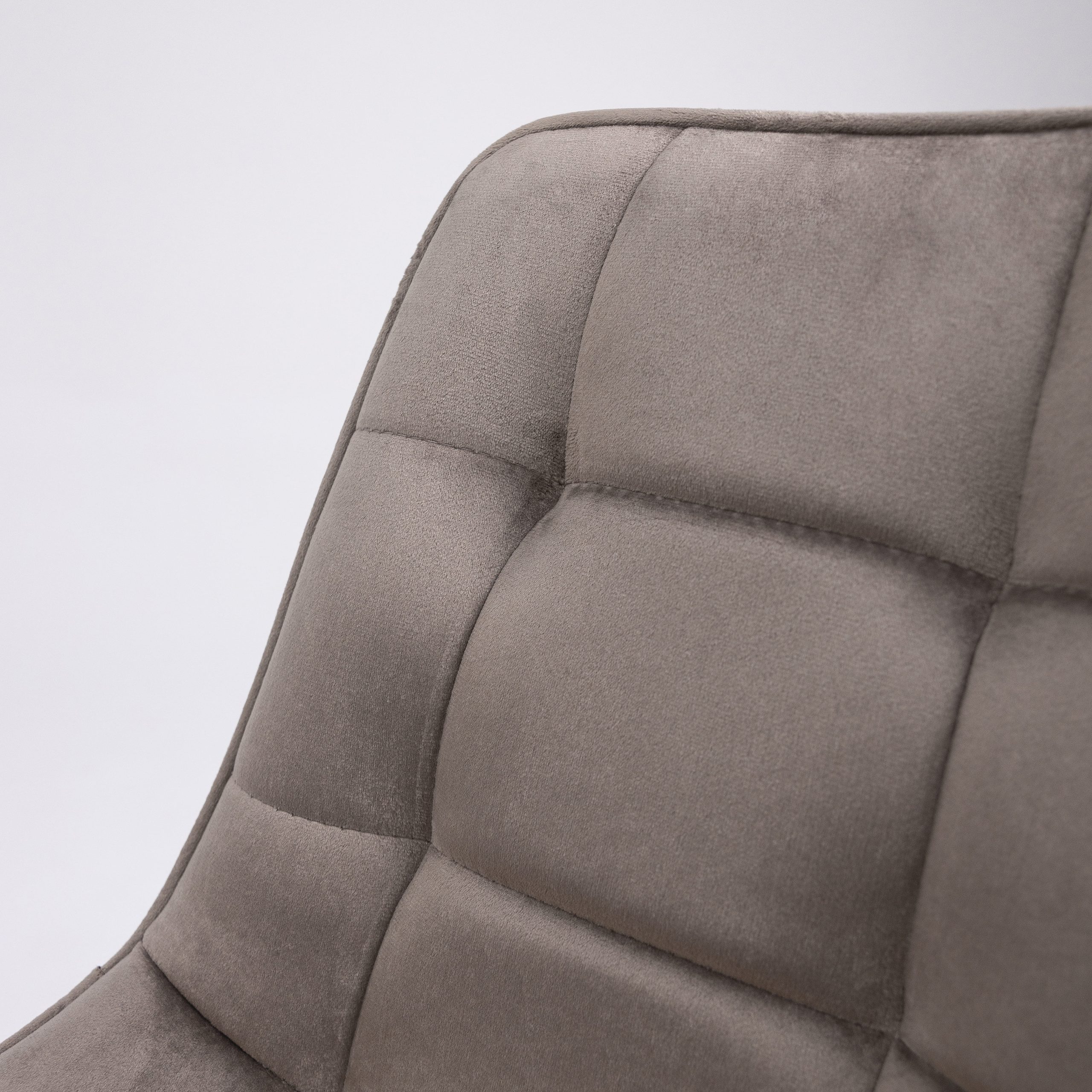 Стул LINX, полубарный, бежевый велюр G062-13/черный