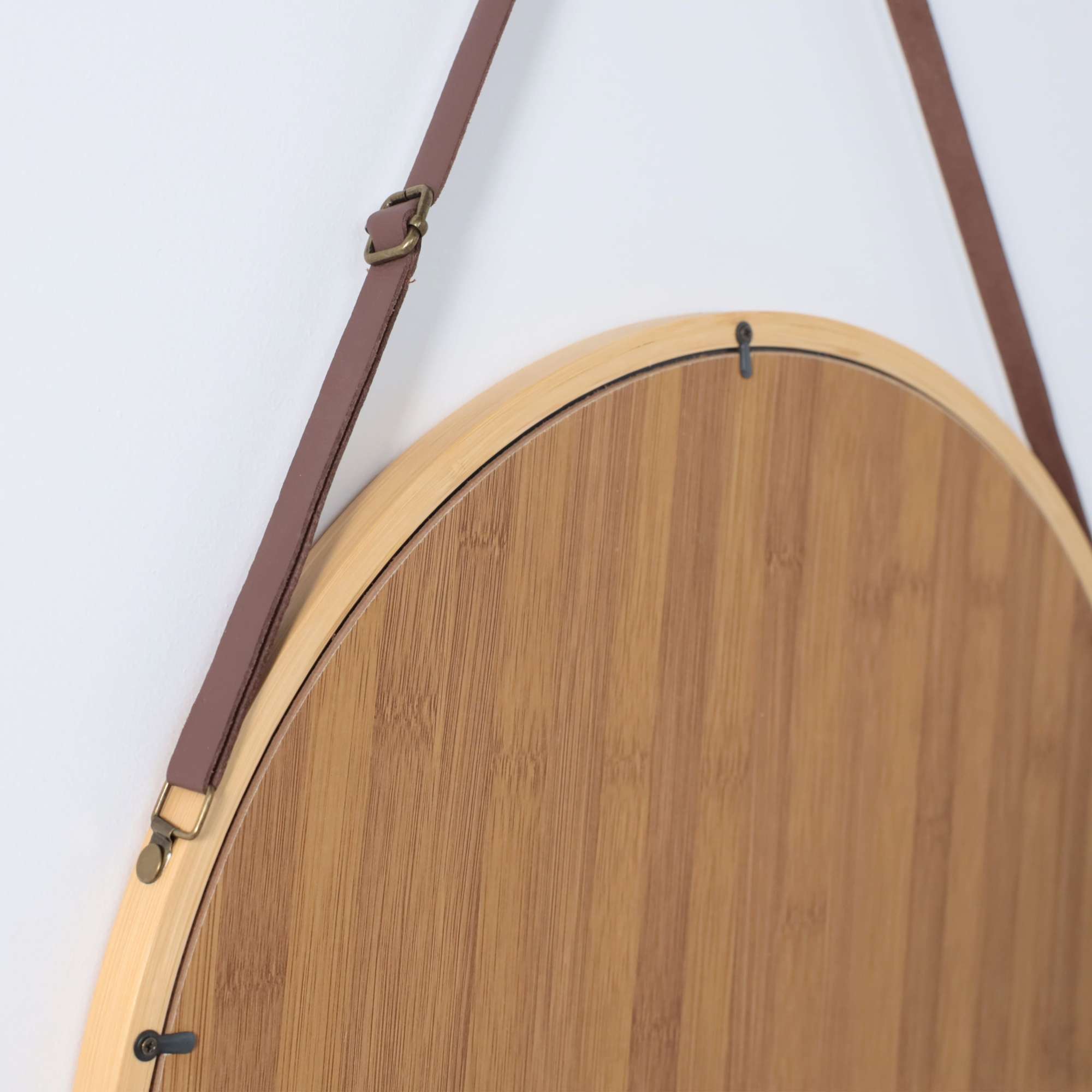 Зеркало подвесное CAMELLIA, бамбук