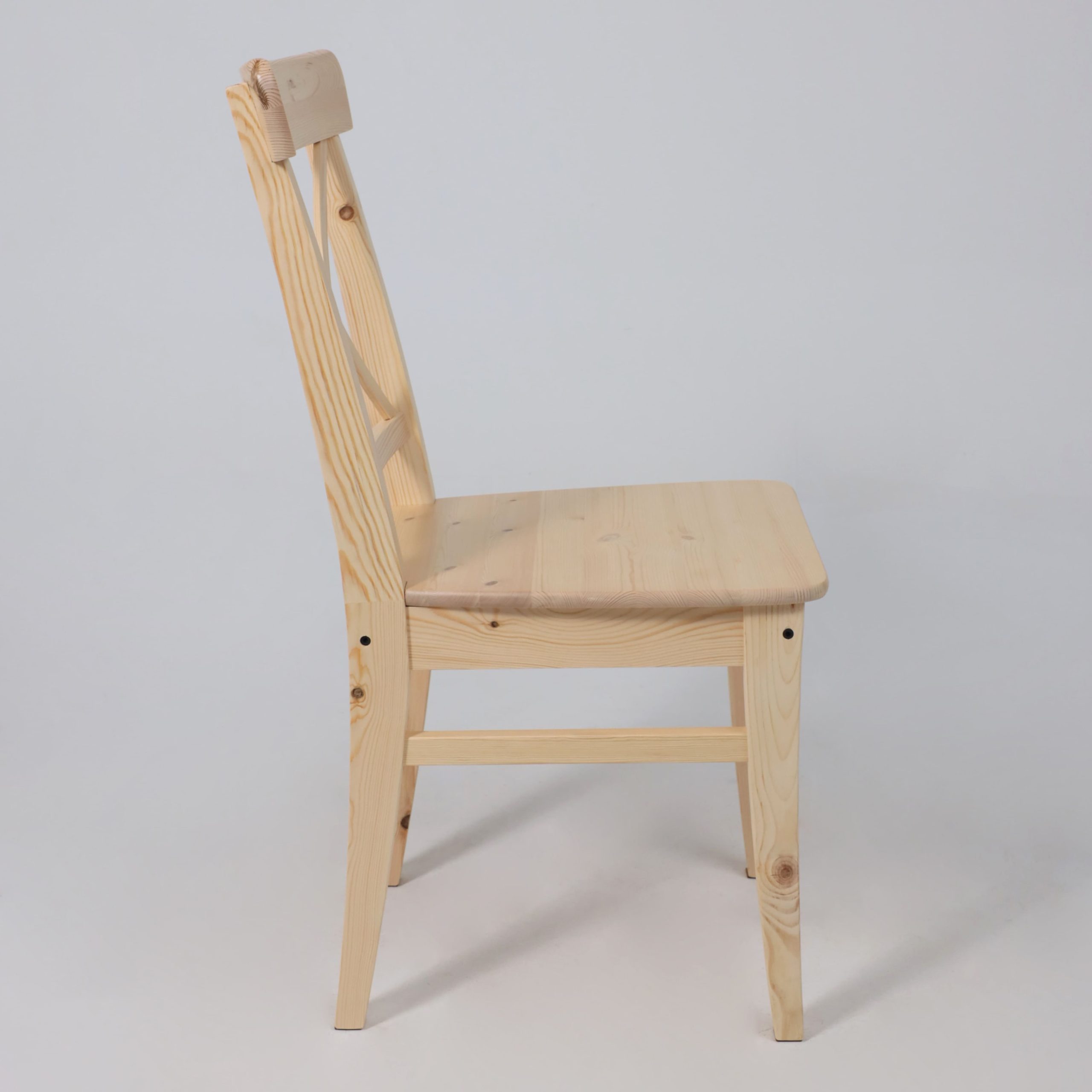 Стул Ингольф, тон 15,  прозрачный лак