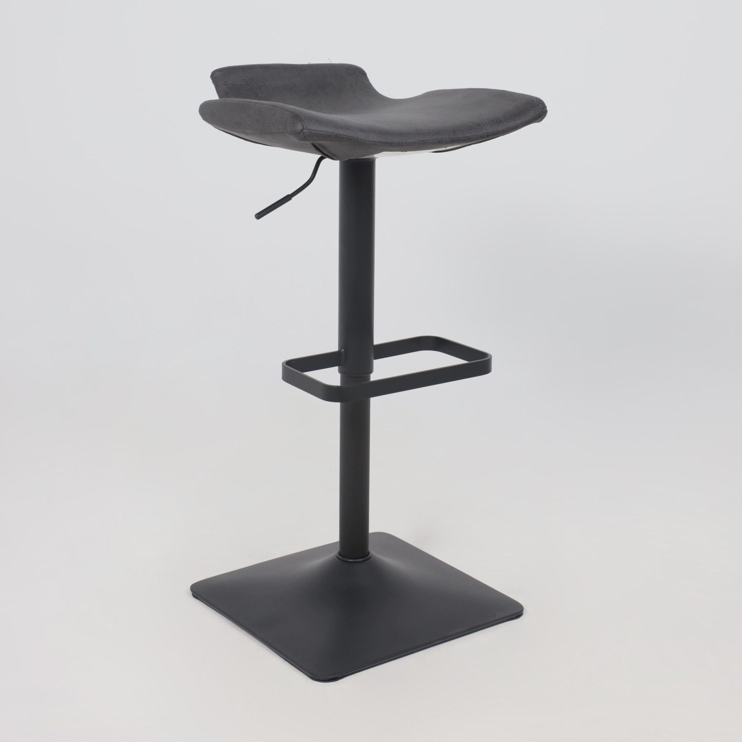 Стул FINCH, барный, экокожа, винтажный черный WATUSI 16/черный