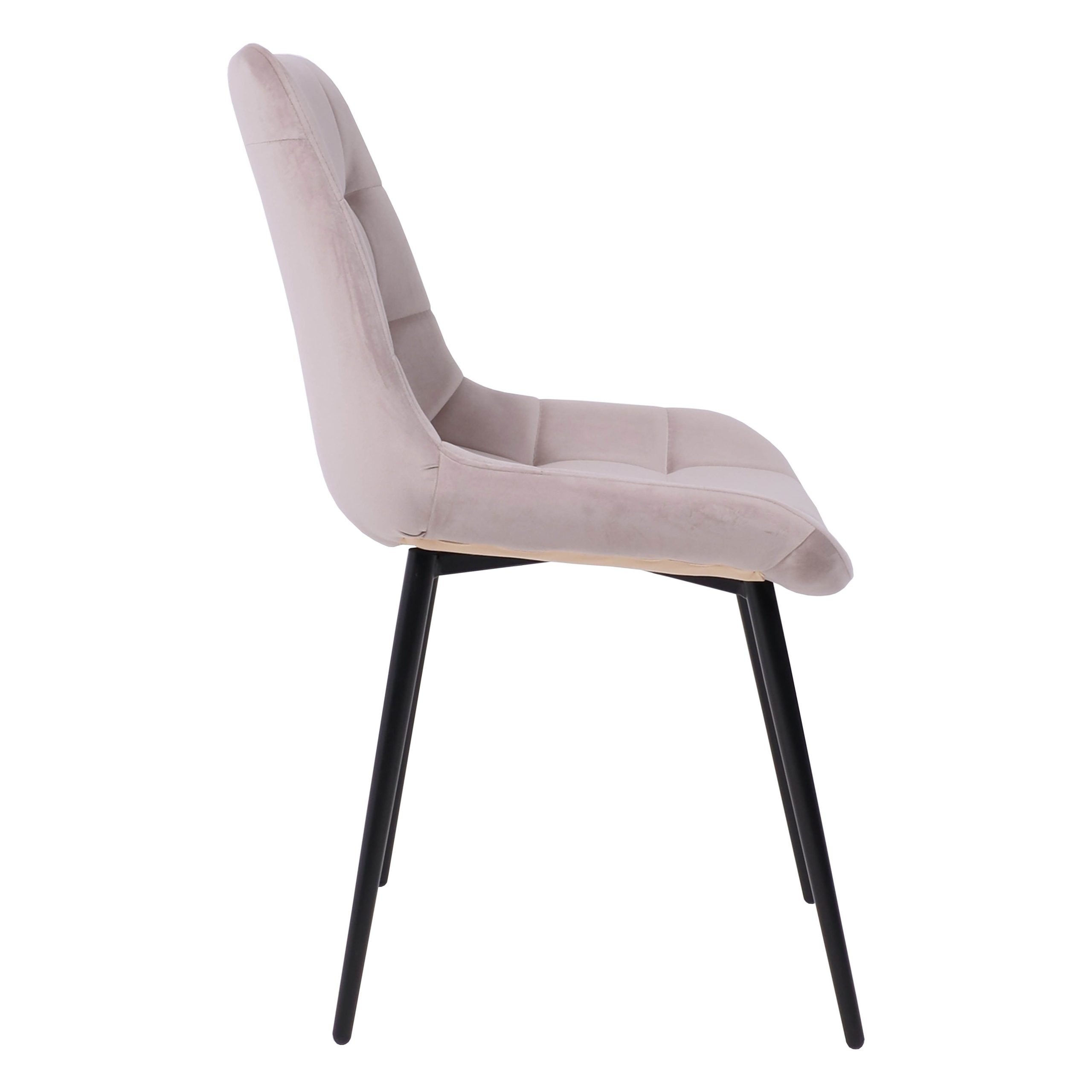 Стул AV 405, бежевый бархат Confetti smoke/черный
