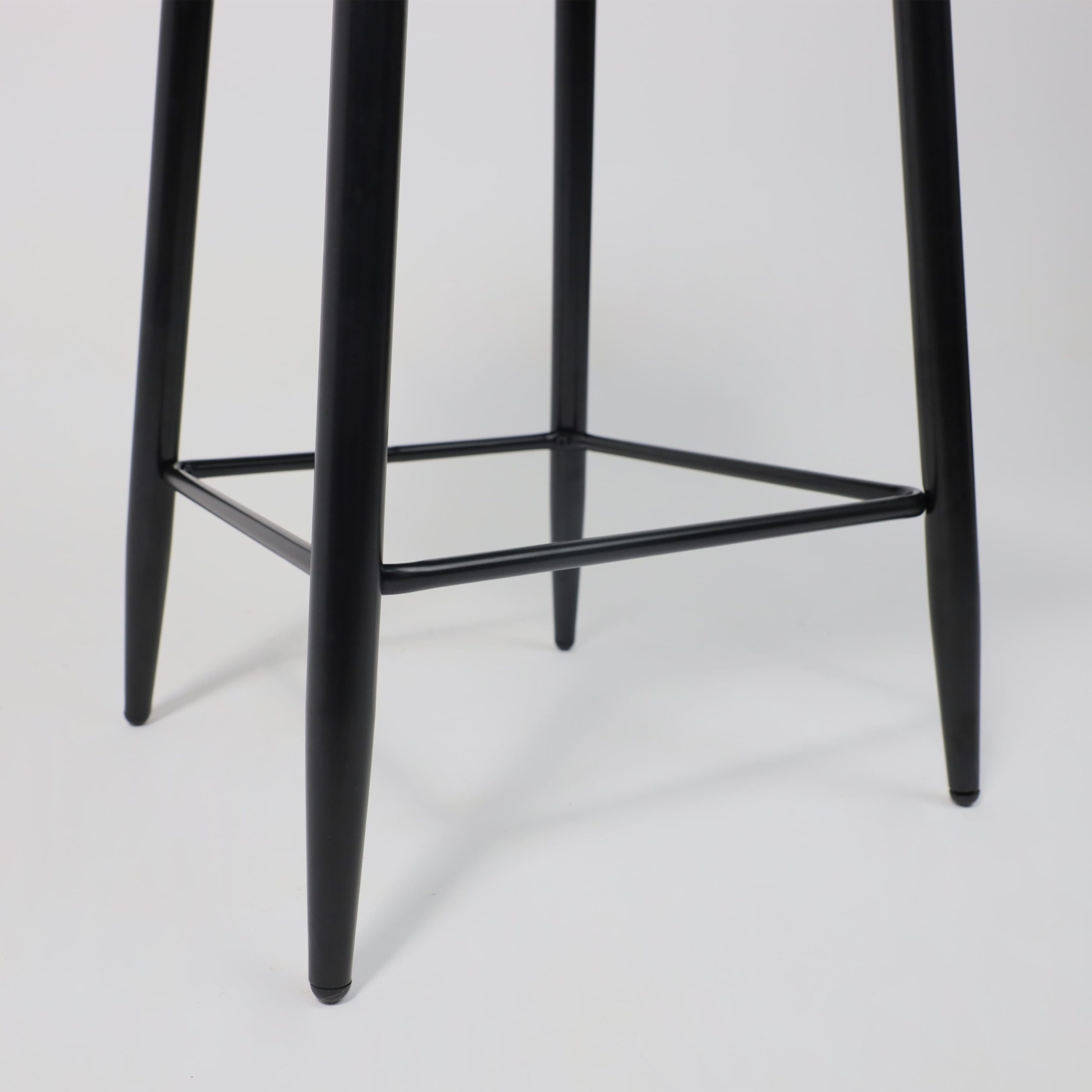 Стул BARON, барный, черный микровелюр CD2302-29/черный