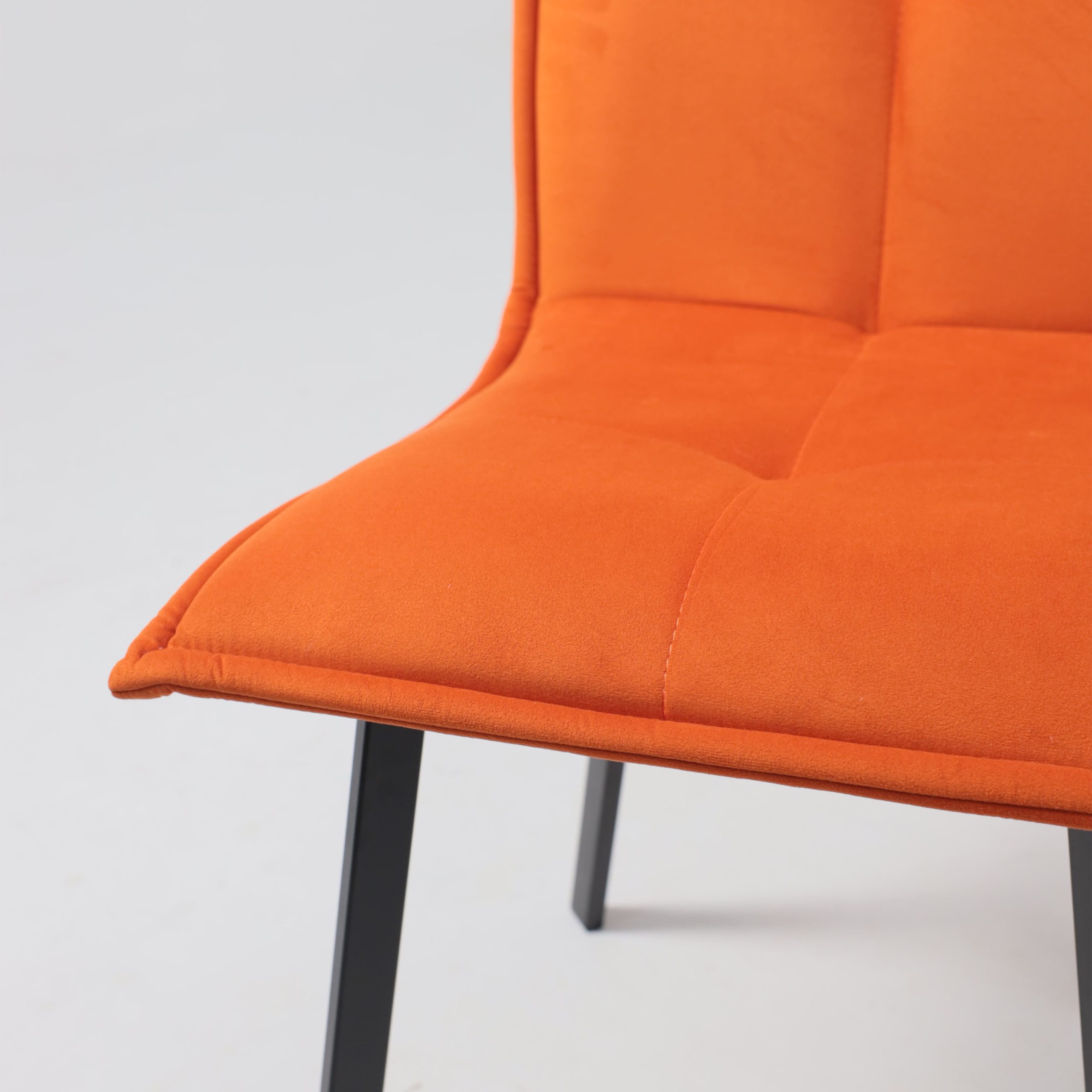 Кресло РУБИК U, Velutto 27 терракотовый велюр/черный