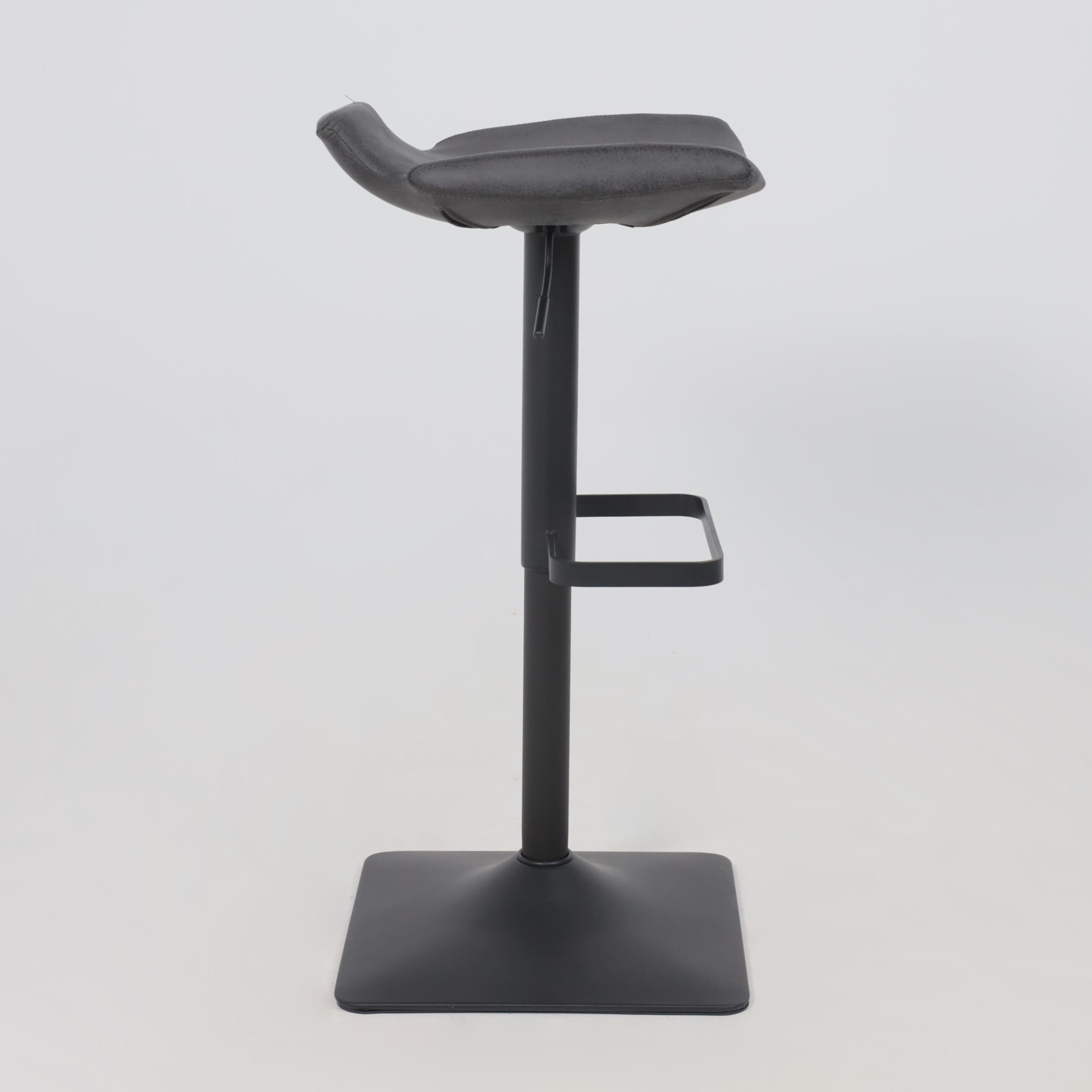 Стул FINCH, барный, экокожа, винтажный черный WATUSI 16/черный