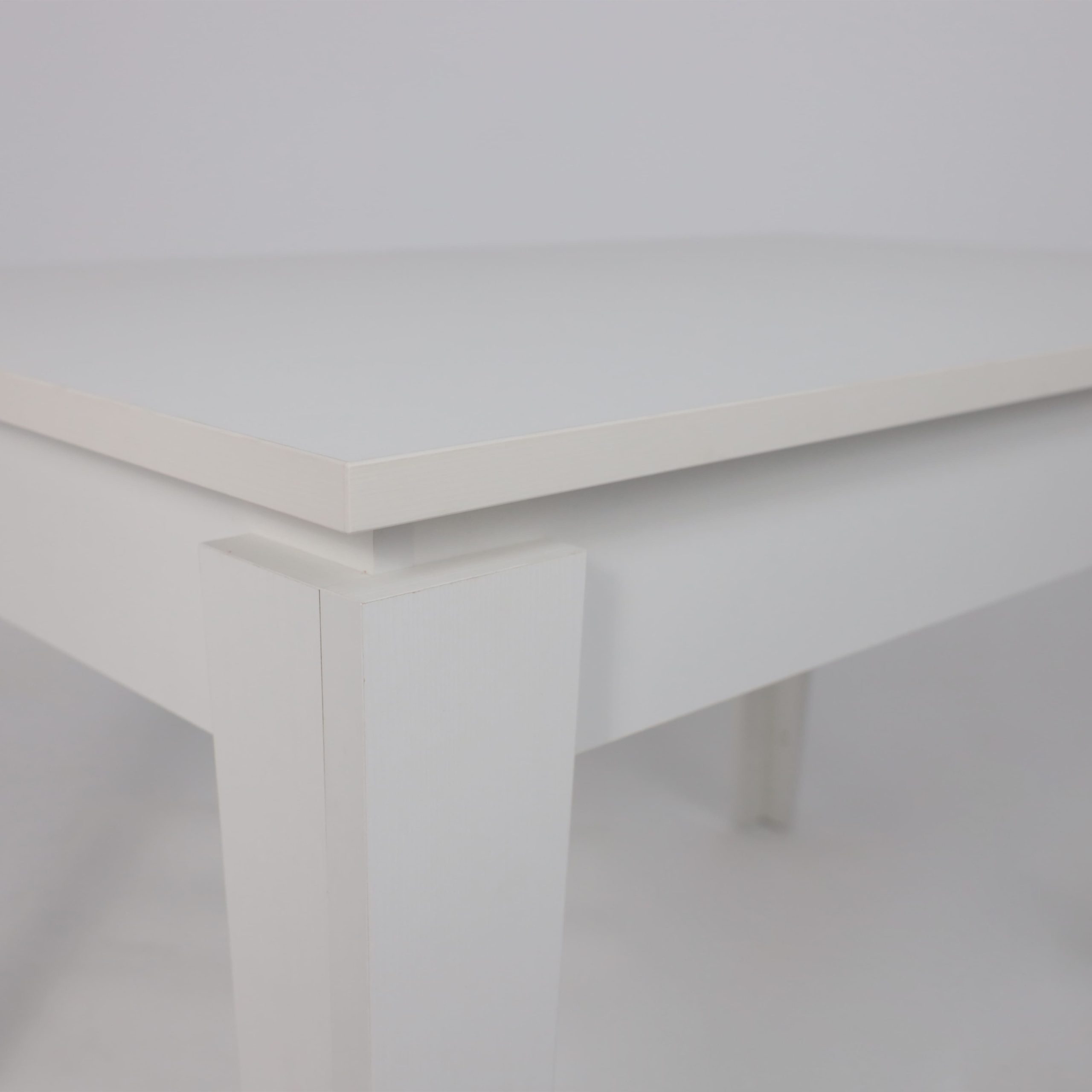 Стол раздвижной STAN, 1180(1570)*760*745, (белый структурный)