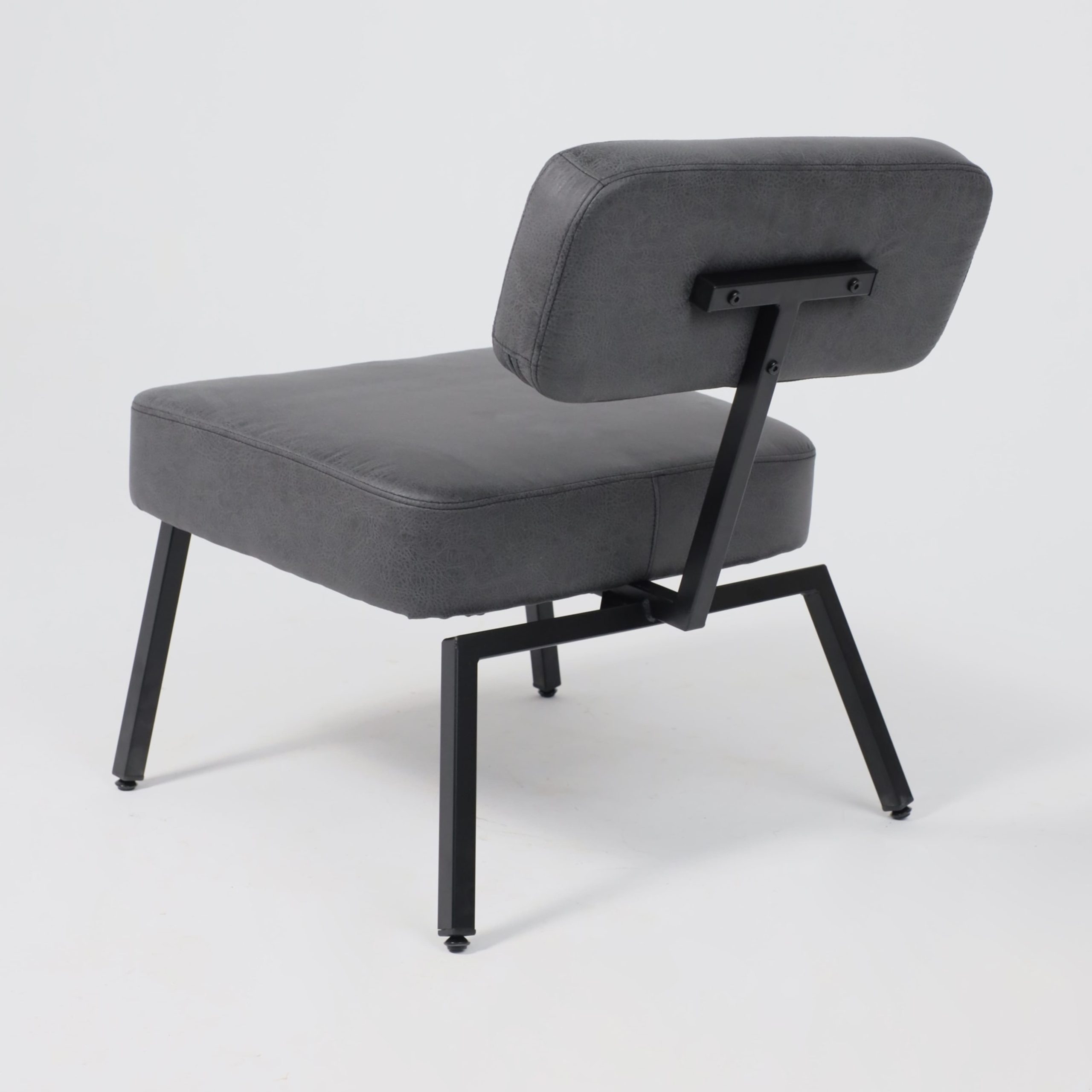 Кресло ASPEN, экокожа винтажный черный WATUSI 16/черный