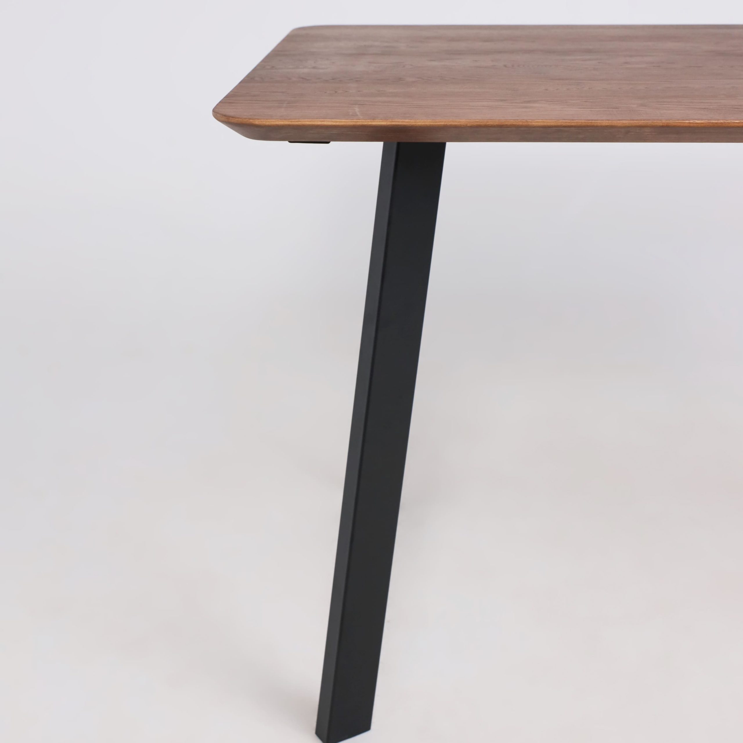 Стол МАЙОН, 120*80*74, дуб мореный/черный (ПР-2 DSW (Т27) (02) КС-60)