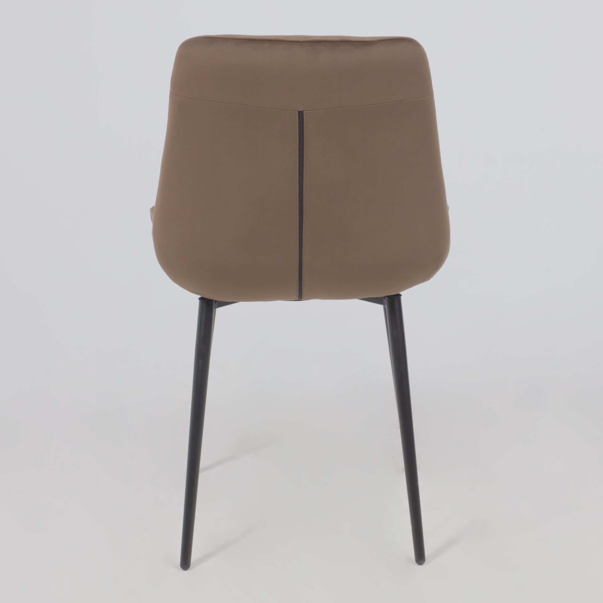 Стул AV 405, шоколадный бархат Confetti chocolate/черный