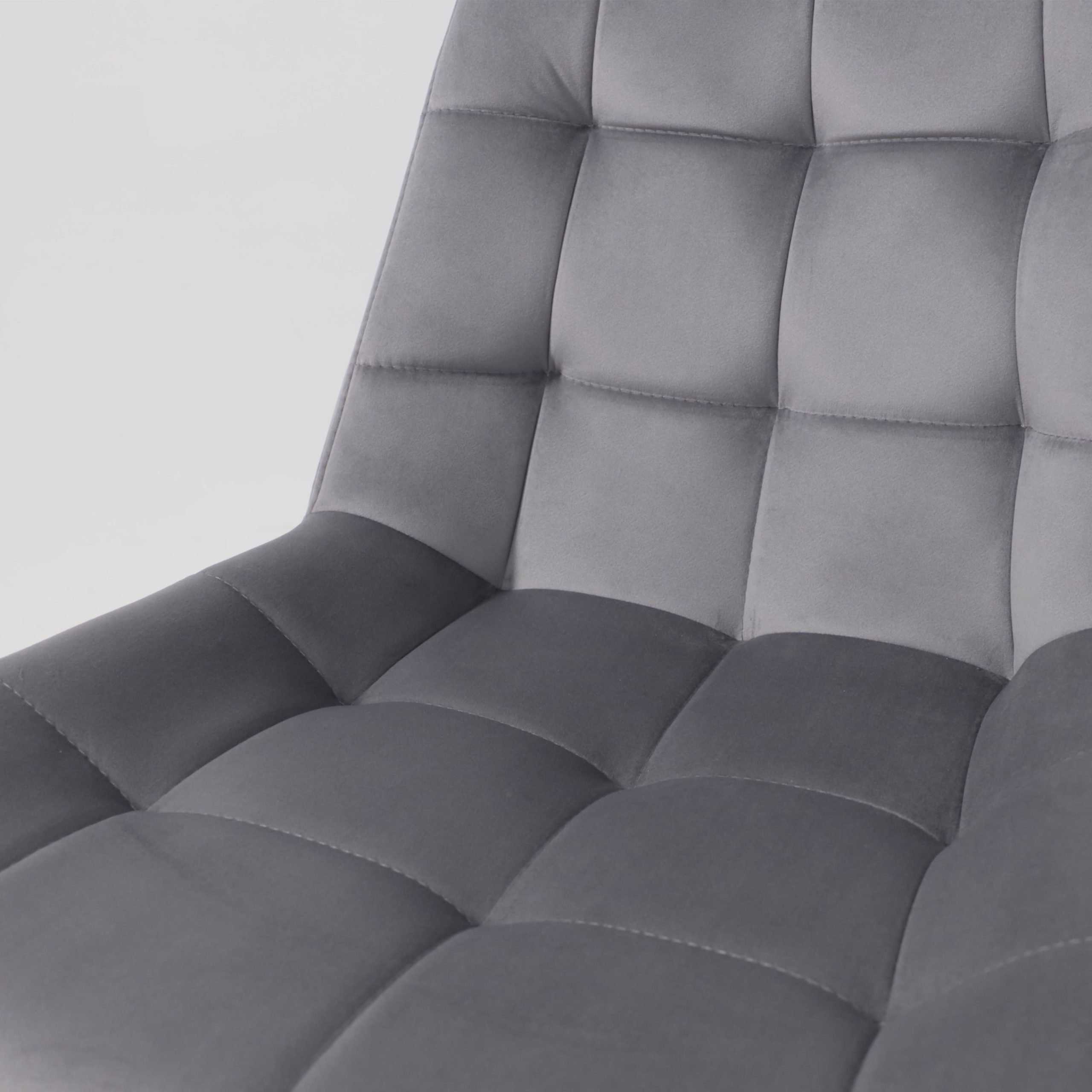 Стул AV 405, поворотный, темно-серый бархат H-15/черный