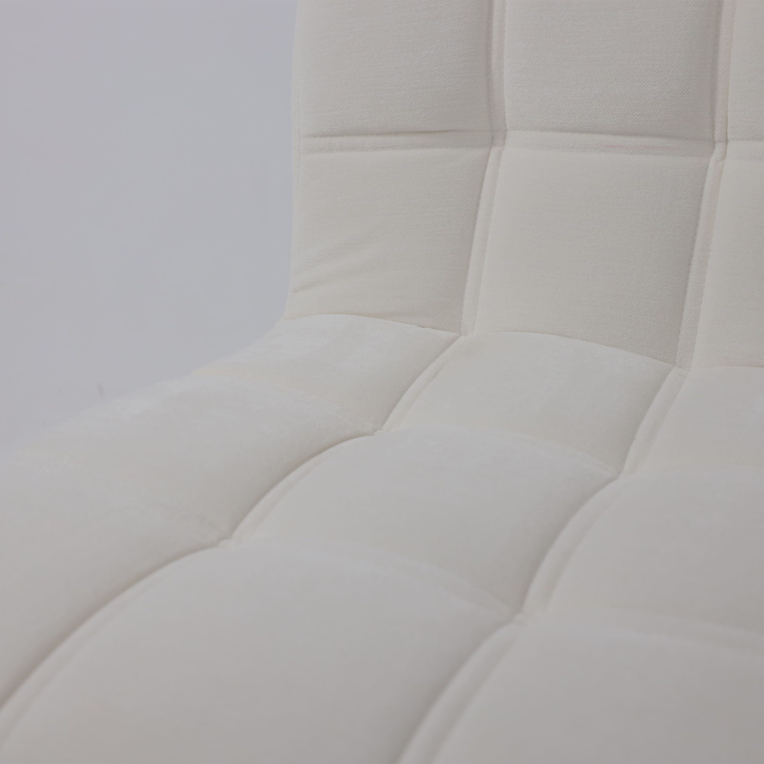 Кресло SONATA, молочный шенилл Ote Canna 100/черный