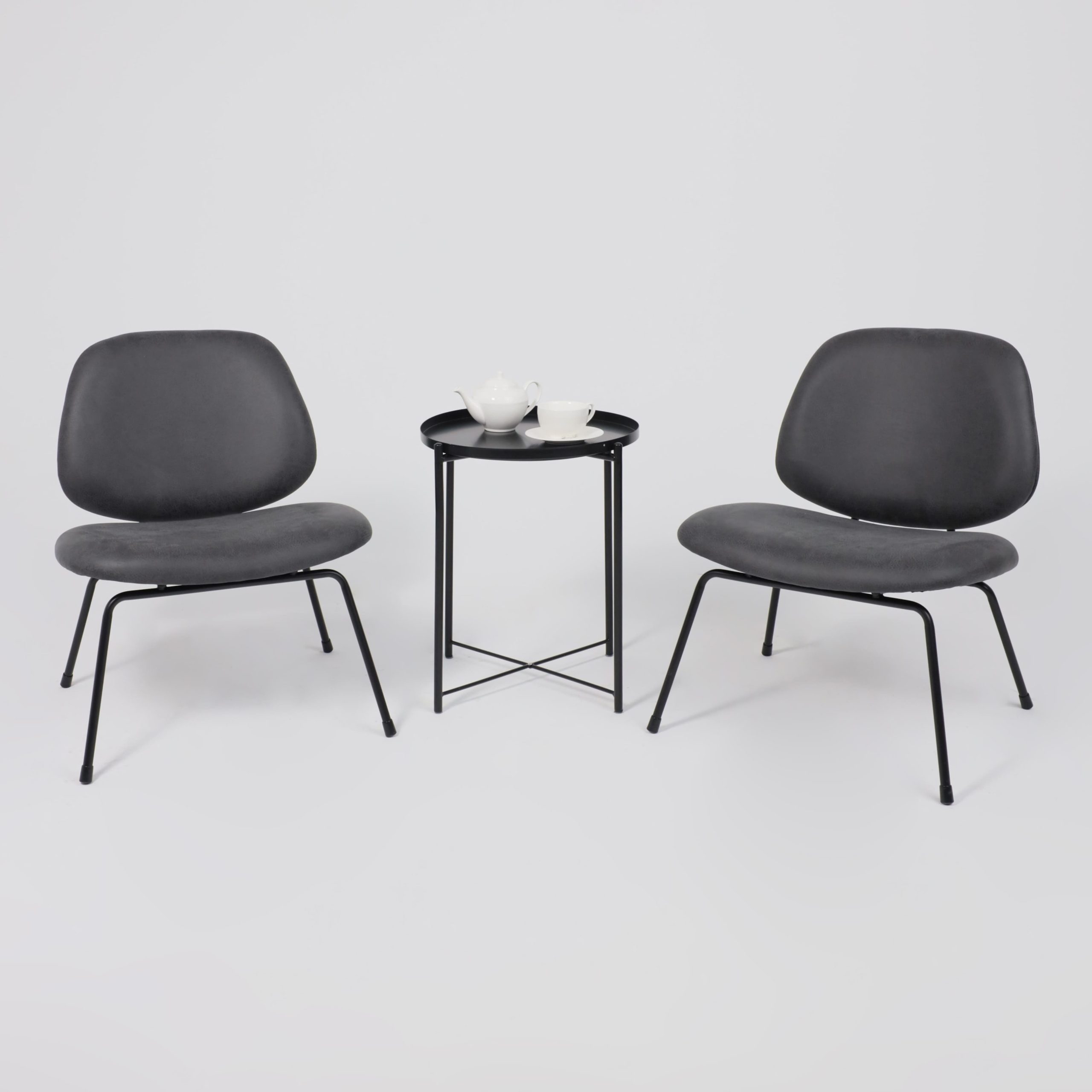 Кресло SWAY, экокожа винтажный черный WATUSI 16/черный