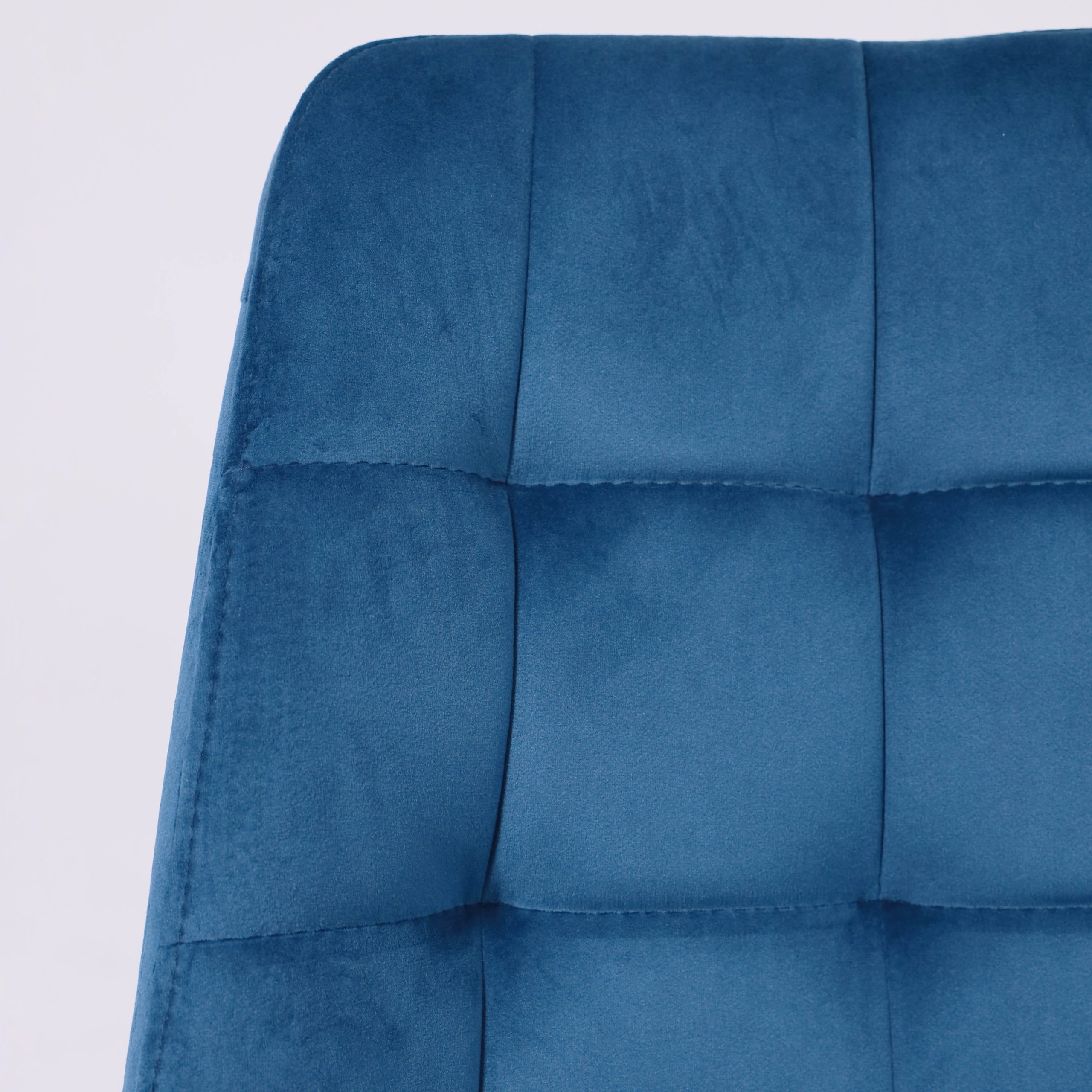 Стул AV 405, синий бархат H-58/черный