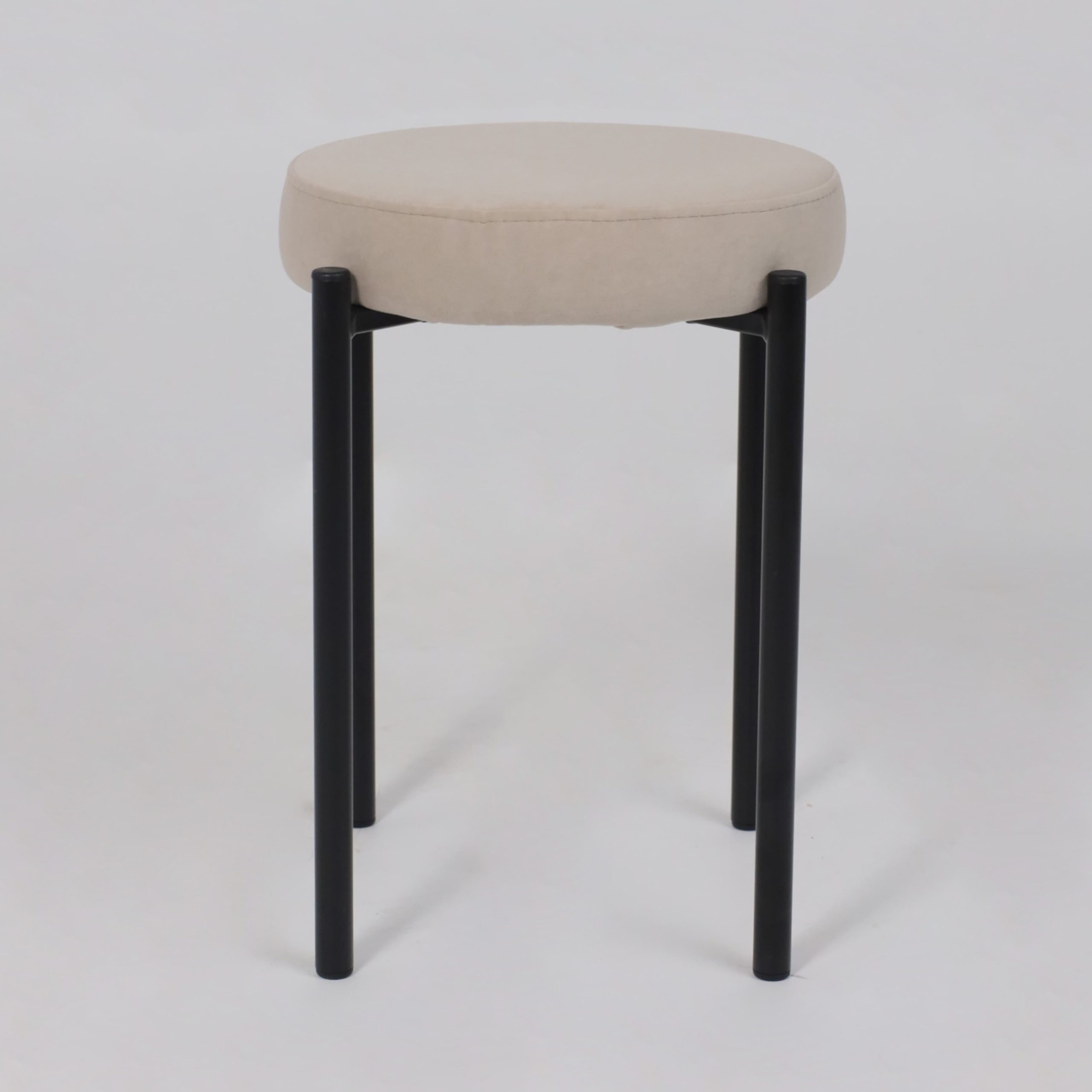 Табурет BOB, b03 CREAM LUXчерный