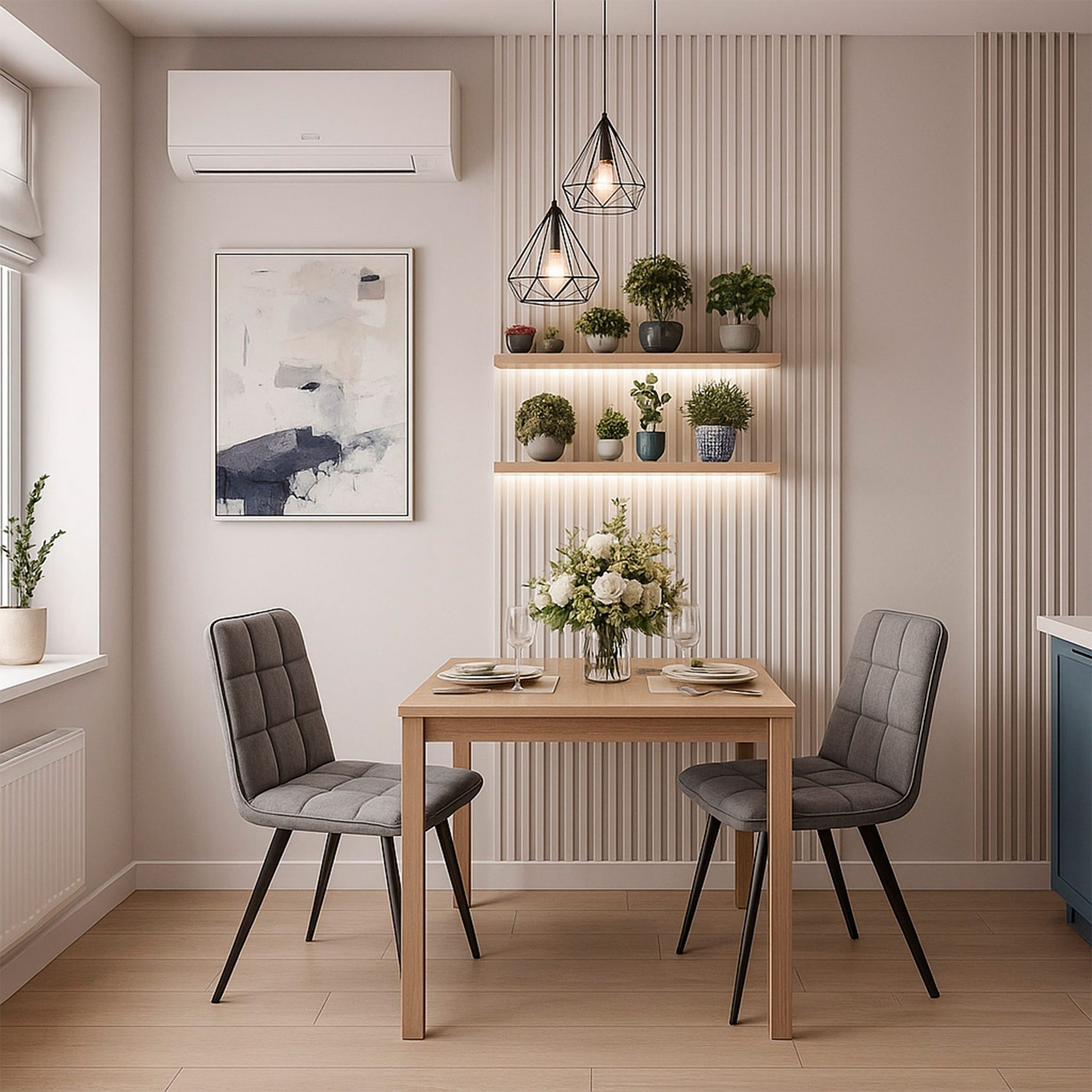 Стул ROM D, b22 GREY LUXчерный