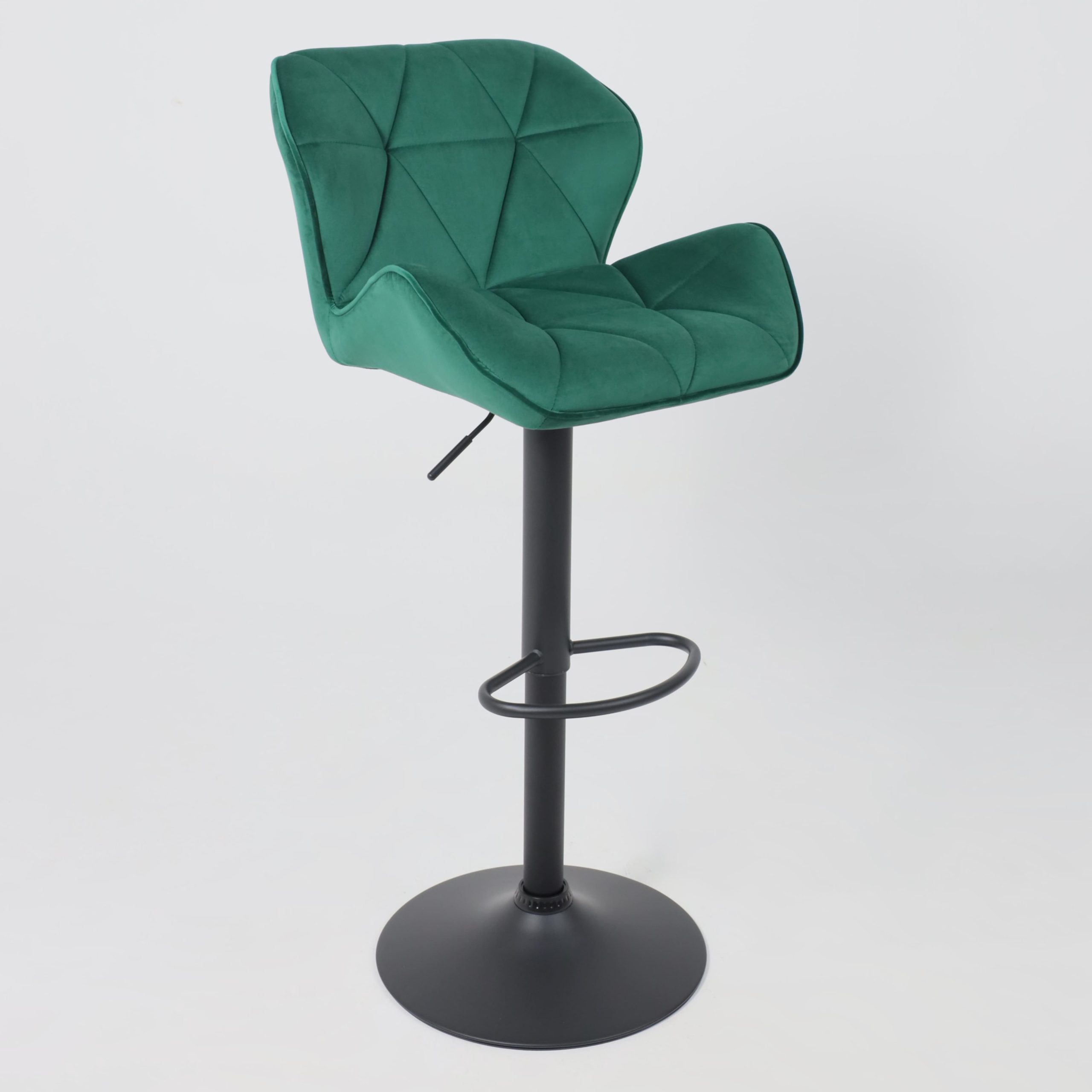 Кресло BERLIN, зеленый велюр HCJ-18/черный