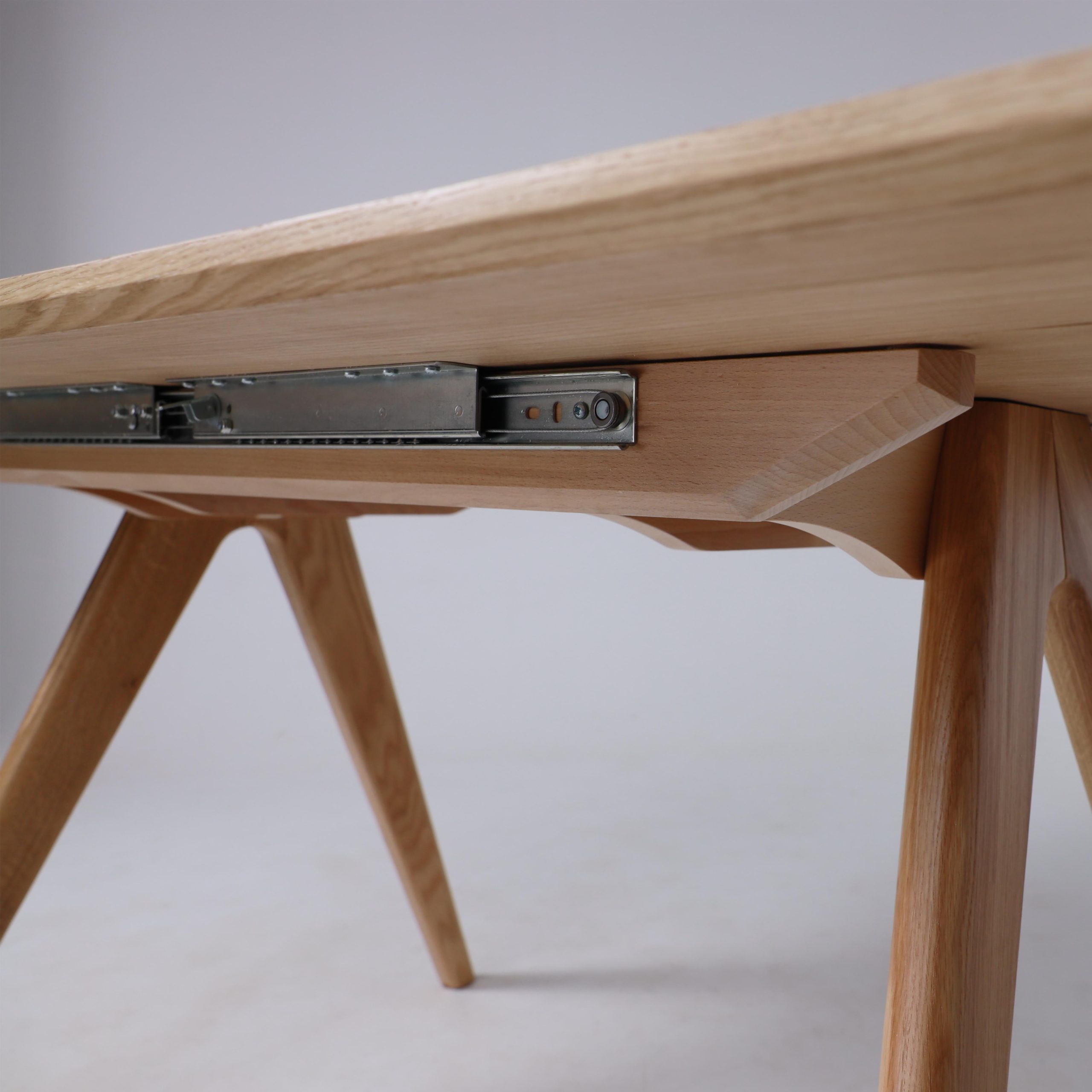 Стол АВЕНЮ 1450(1950)*850, Светлый дуб без тонировки/Светлый дуб