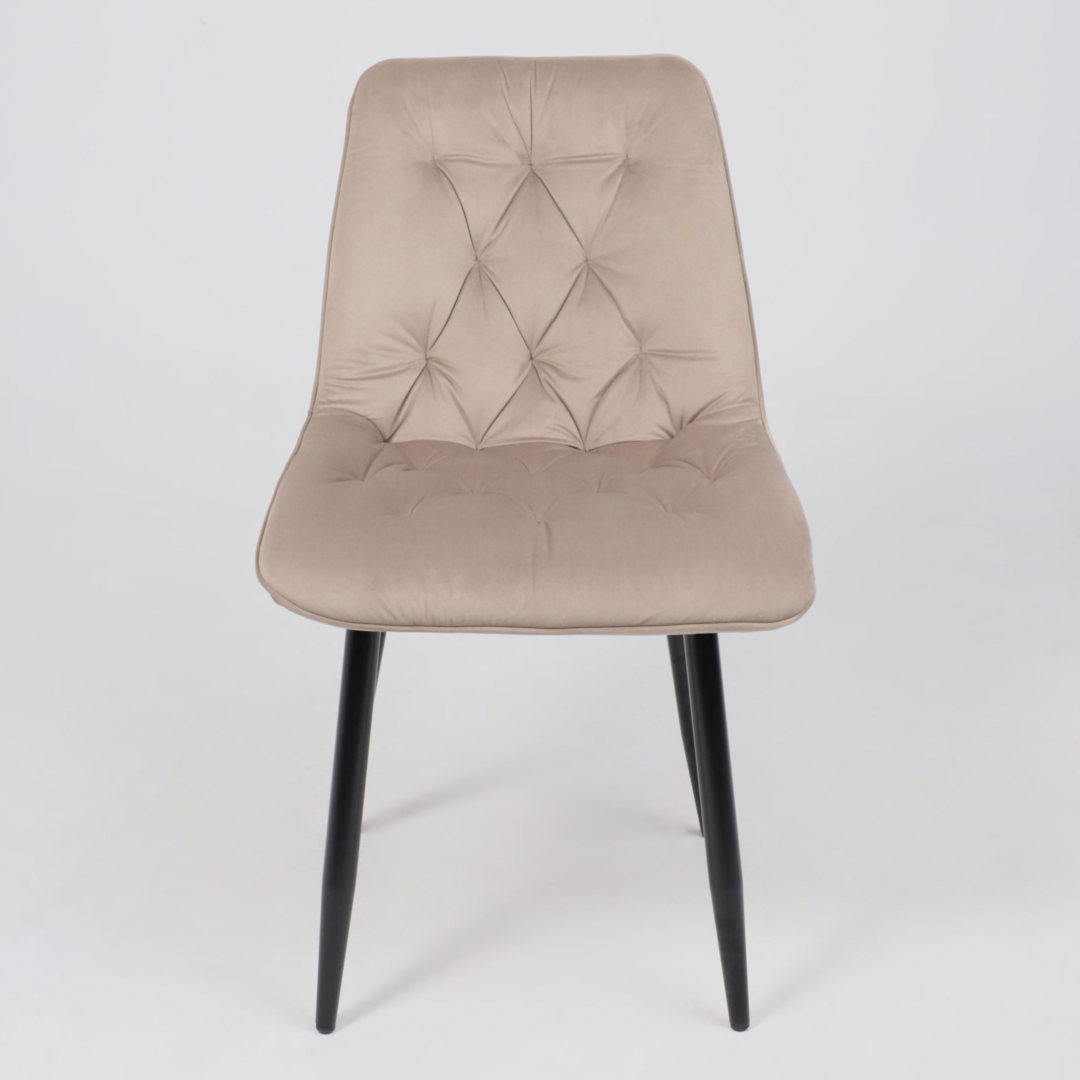 Стул ASTRA, 2, бежевый велюр HLR-08/черный