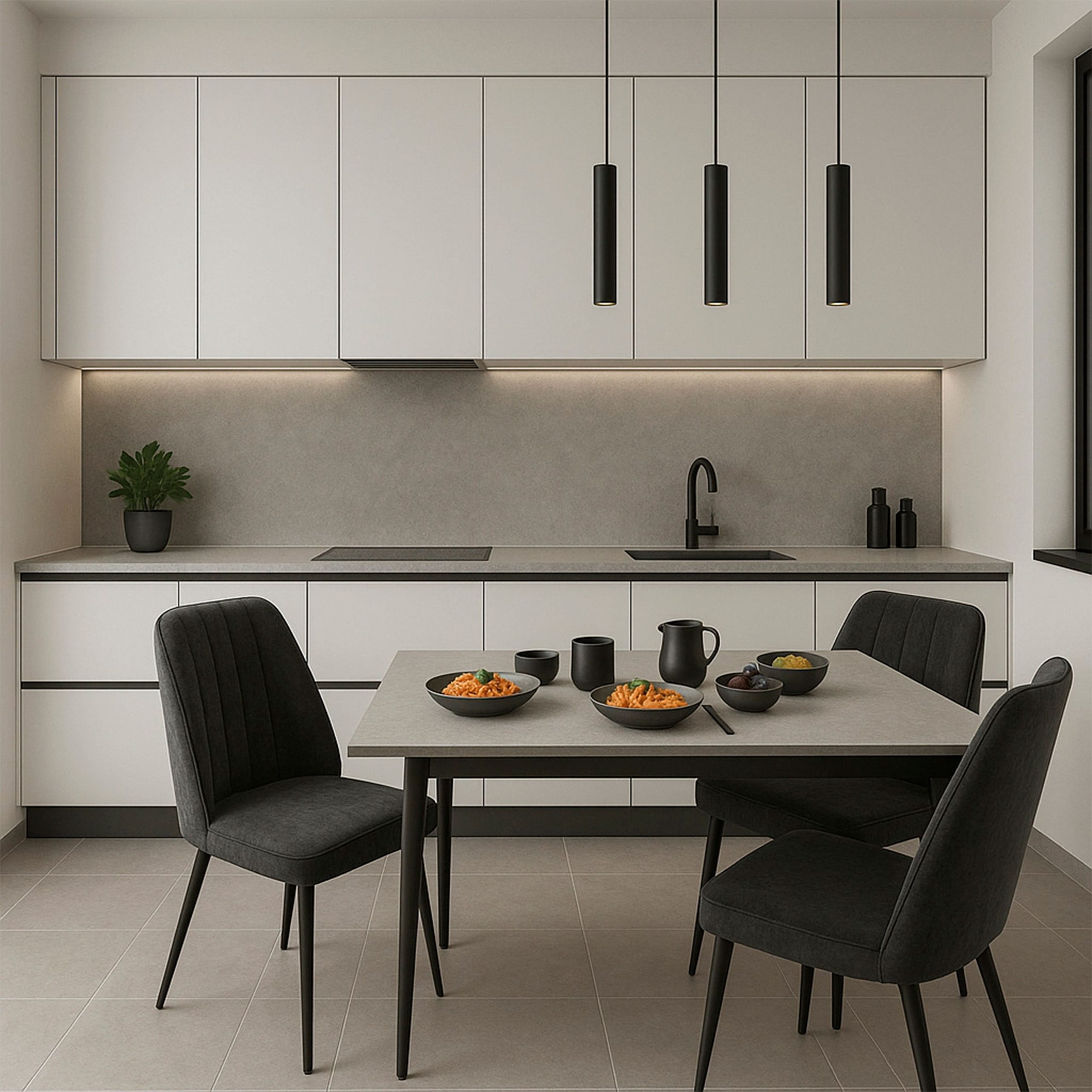 Стул LEONARD M-R1 360, b28 ANTRACITE LUXчерный