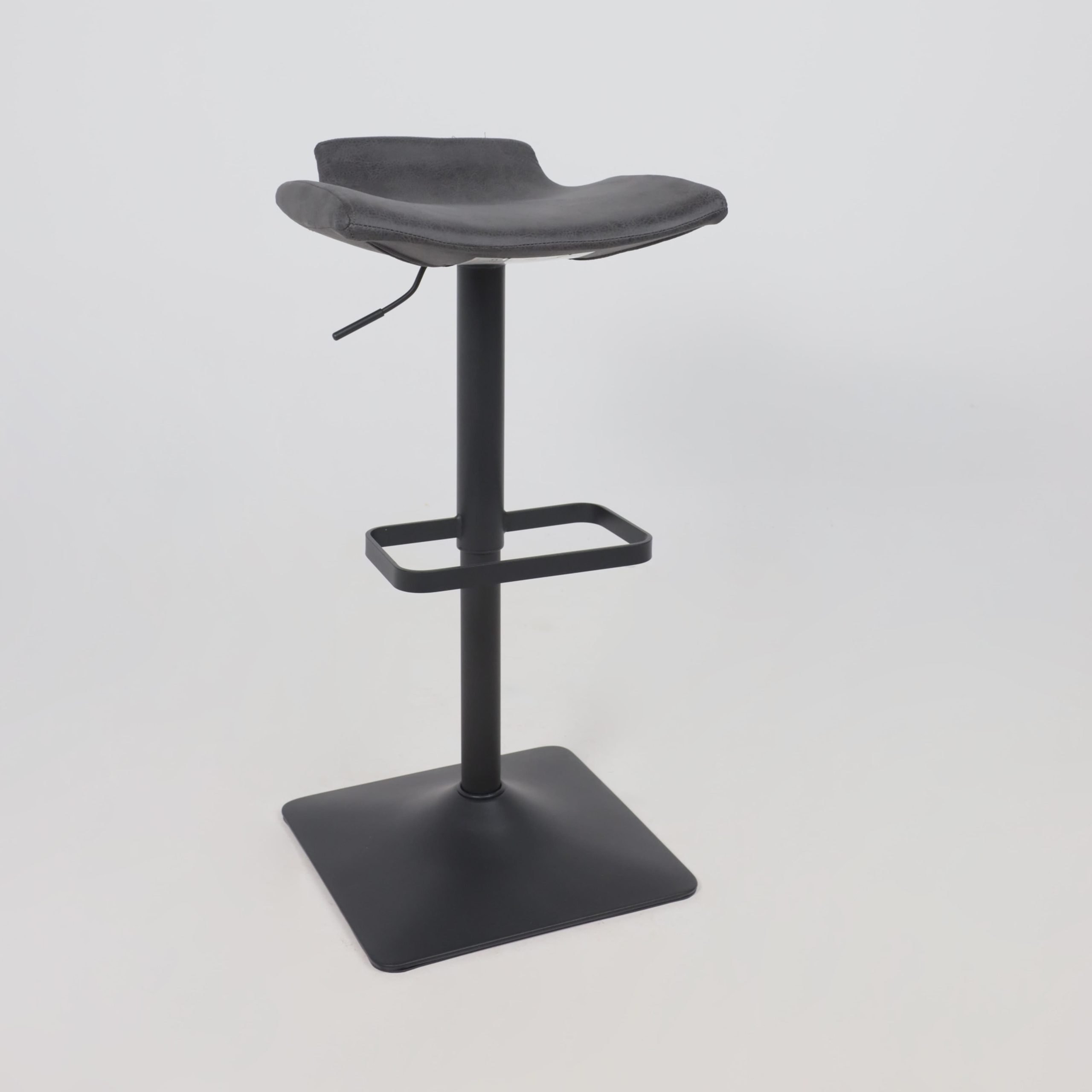 Стул FINCH, барный, экокожа, винтажный черный WATUSI 16/черный