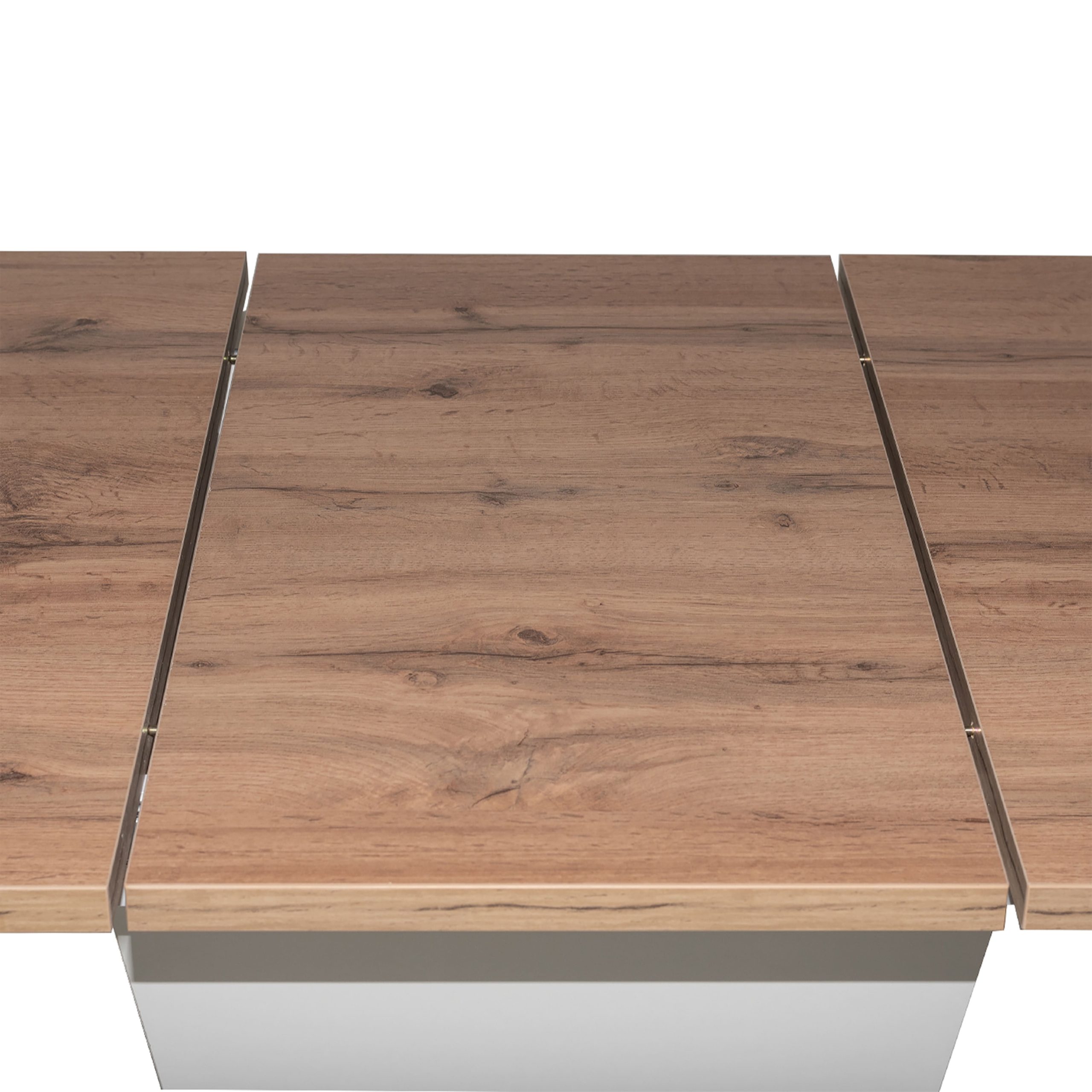 Стол раздвижной на опоре Sheldon, 1180(1570)*720*760, (дуб натуральный)