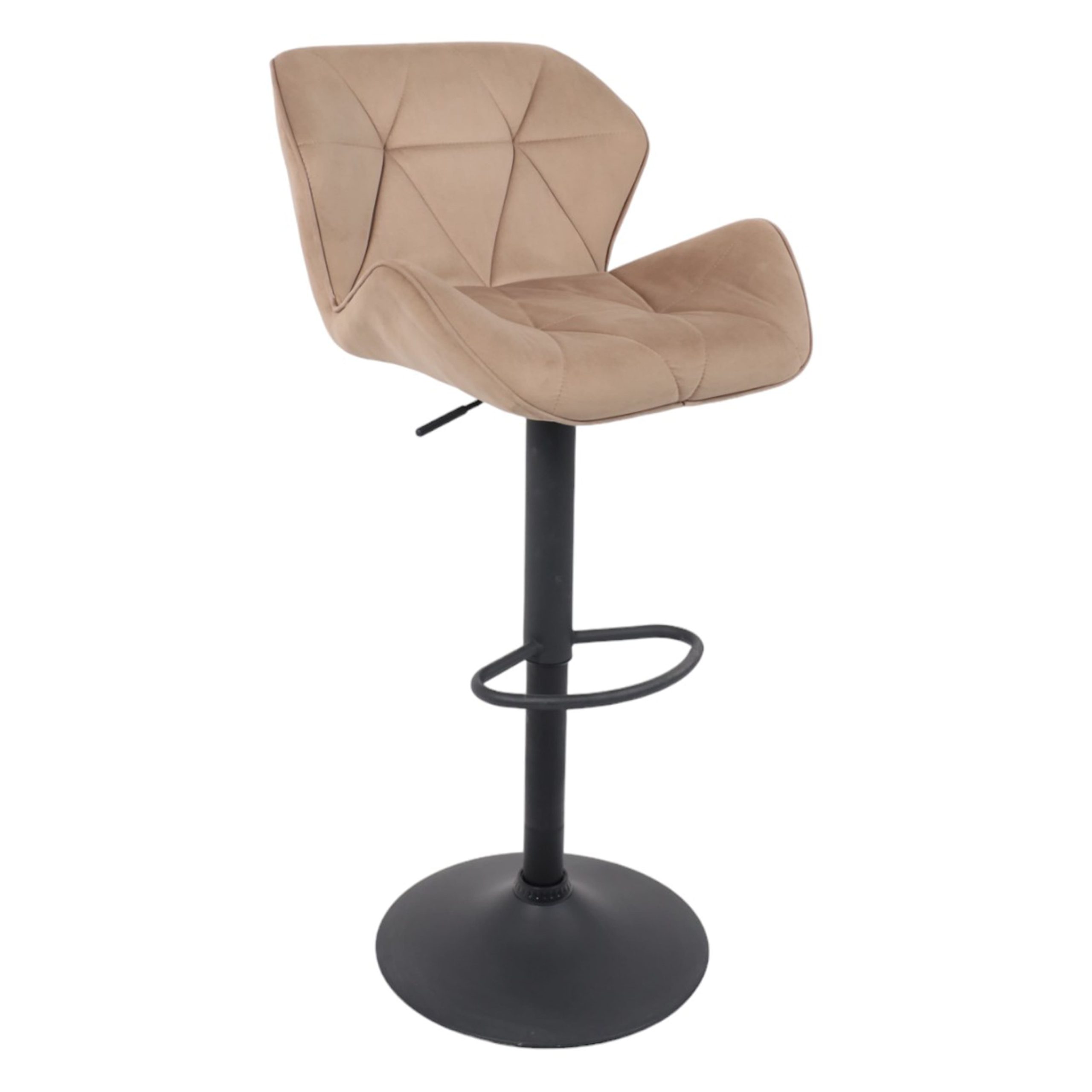 Кресло BERLIN, капучино велюр HCJ-11/черный