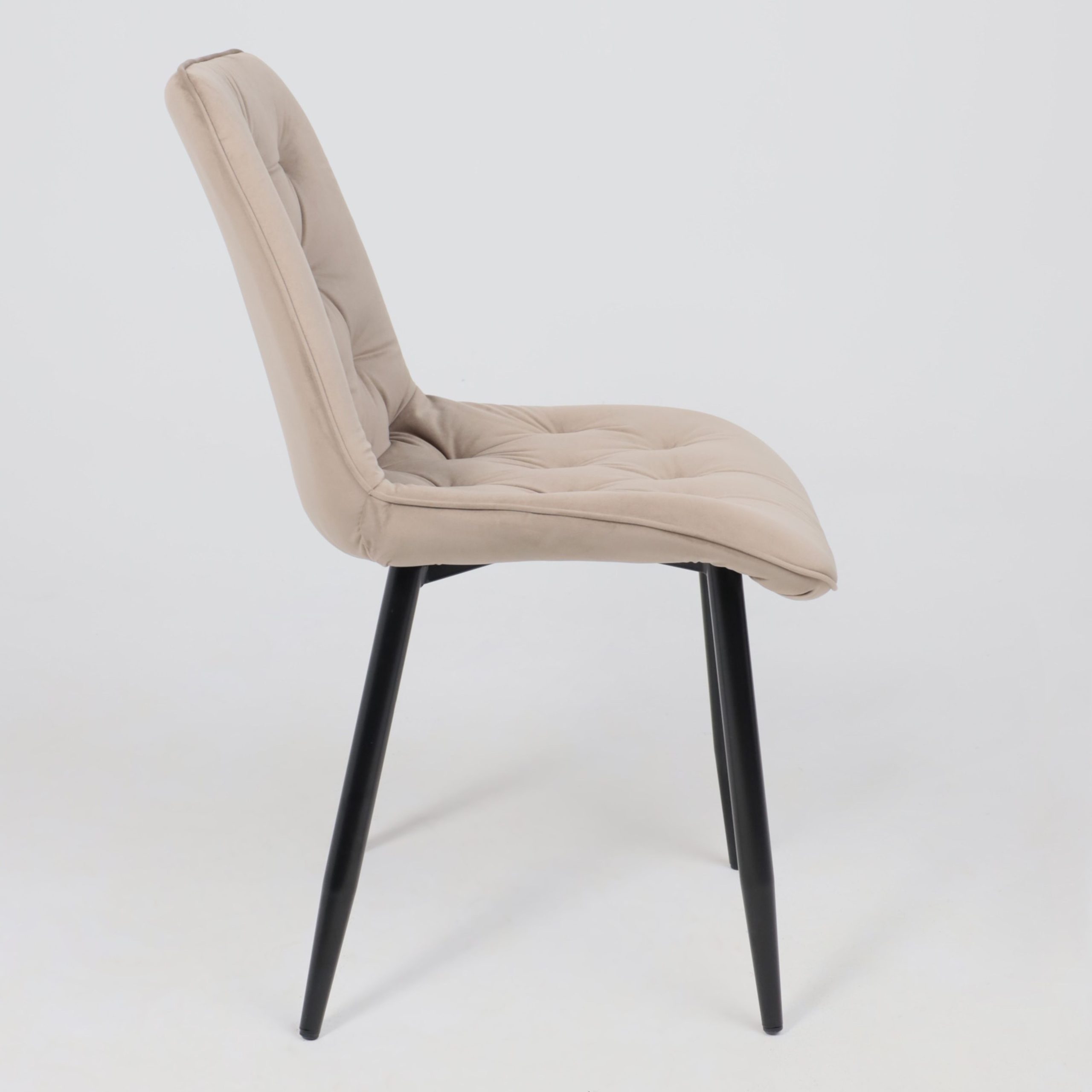 Стул ASTRA, 2, бежевый велюр HLR-08/черный