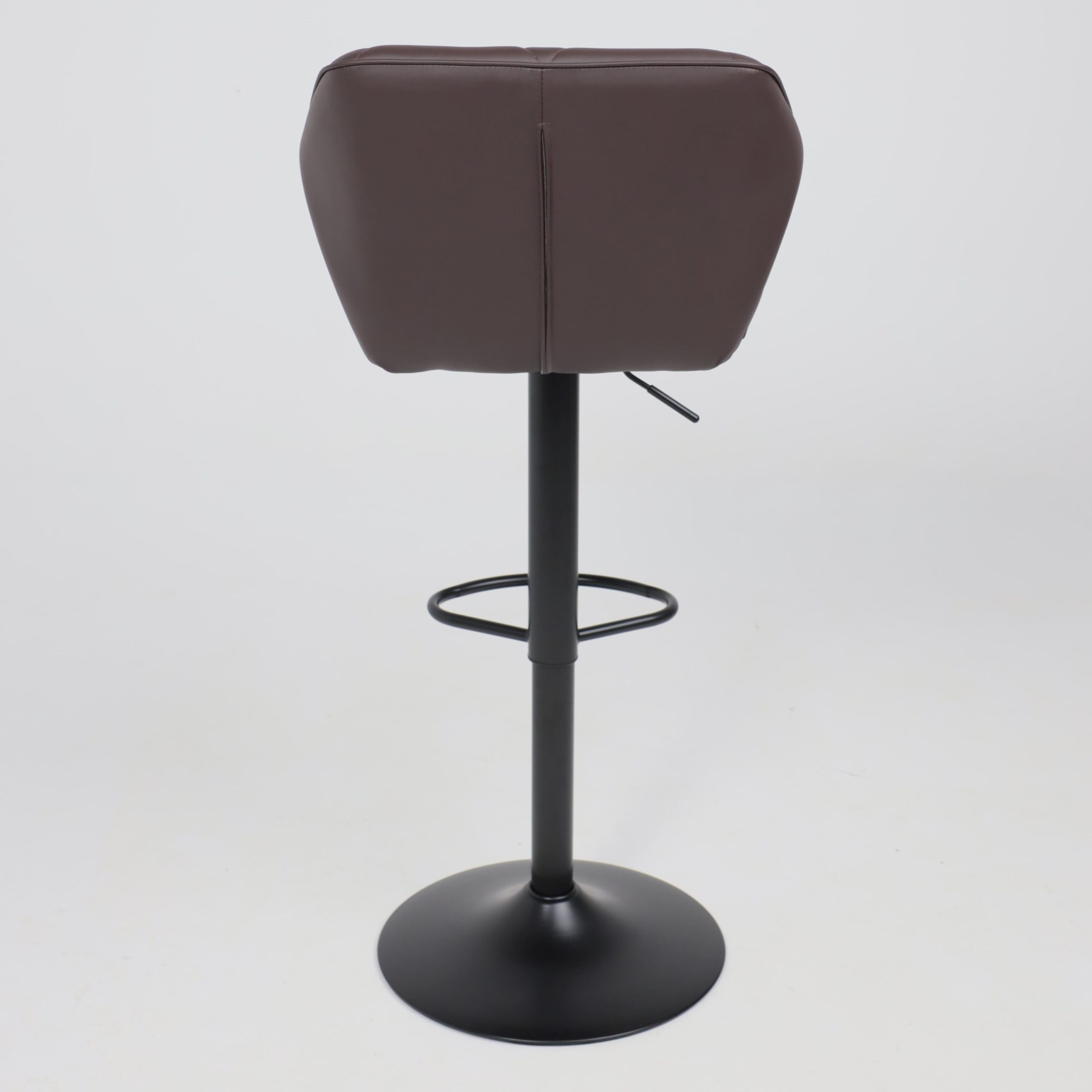 Кресло барное BERLIN GB, Pegaso шоколад экокожа/черный