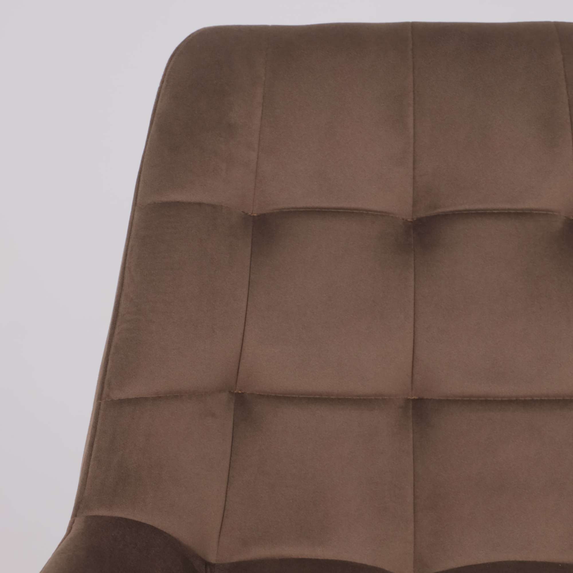 Стул AV 405, шоколадный бархат Confetti chocolate/черный