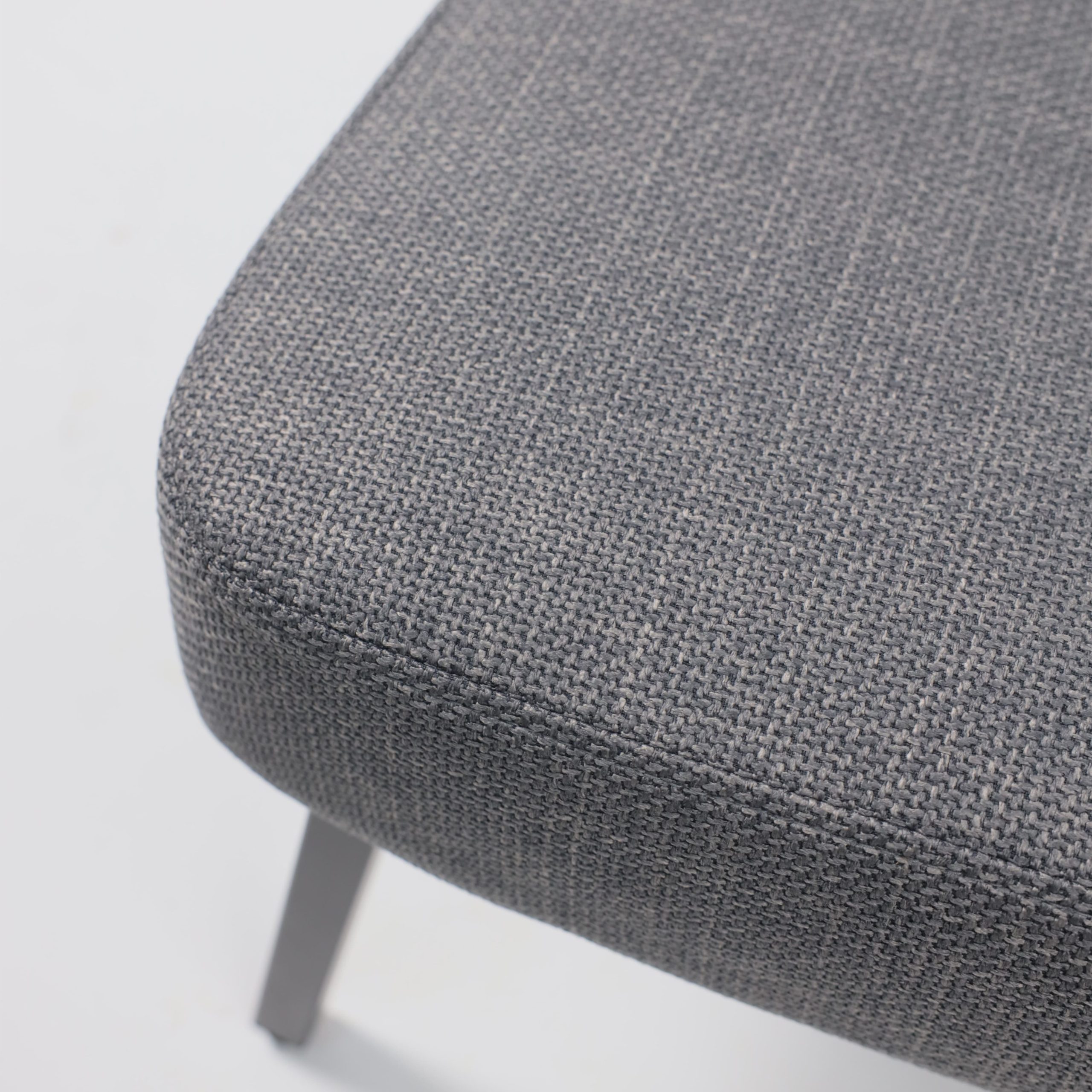 Кресло ASPEN, серая рогожка BJORN 13/черный