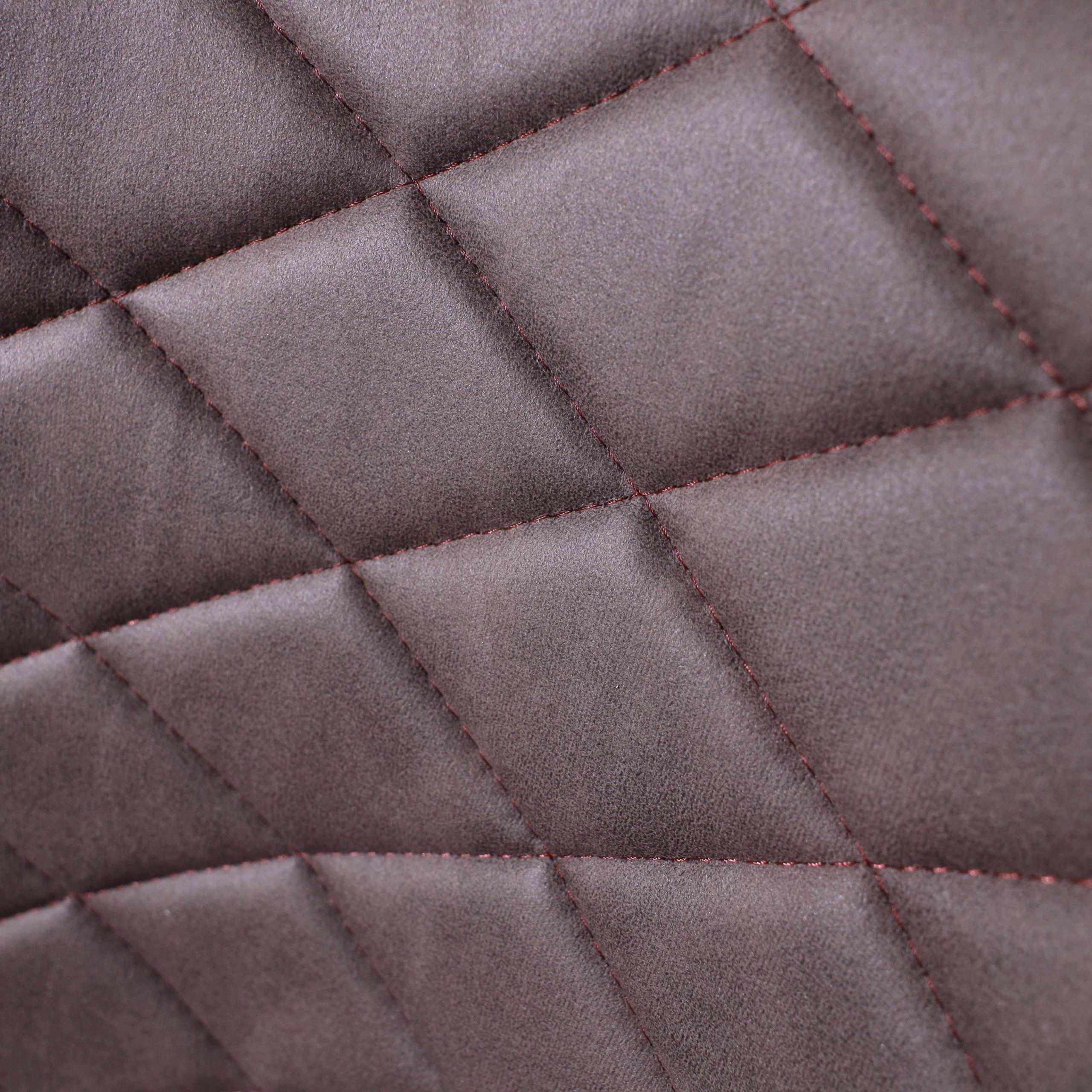 Стул AV 470, коричневая замша Kiprus 04/черный