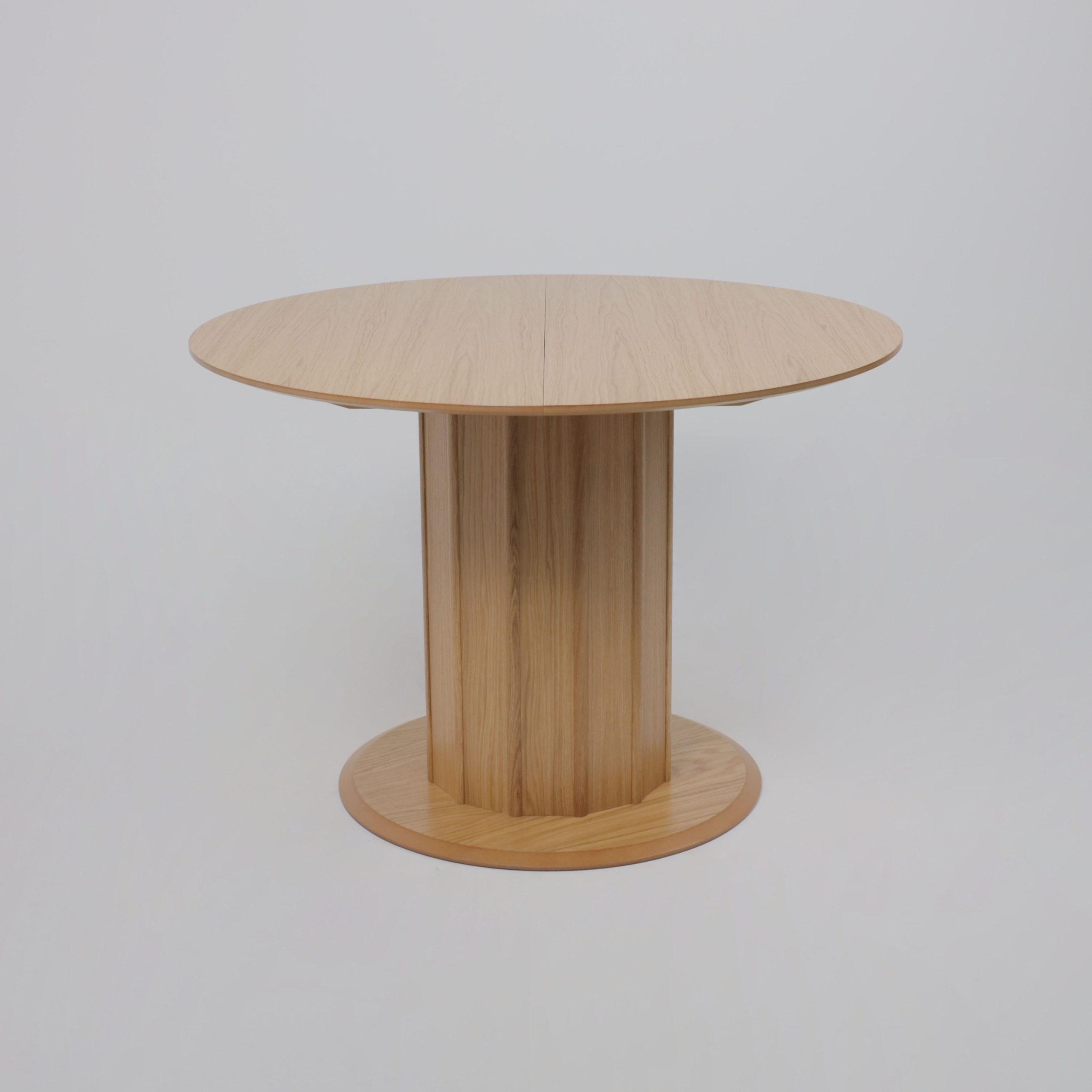 Стол ОЛАФ1100(1400)*1100, Светлый дуб без тонировки/Светлый дуб