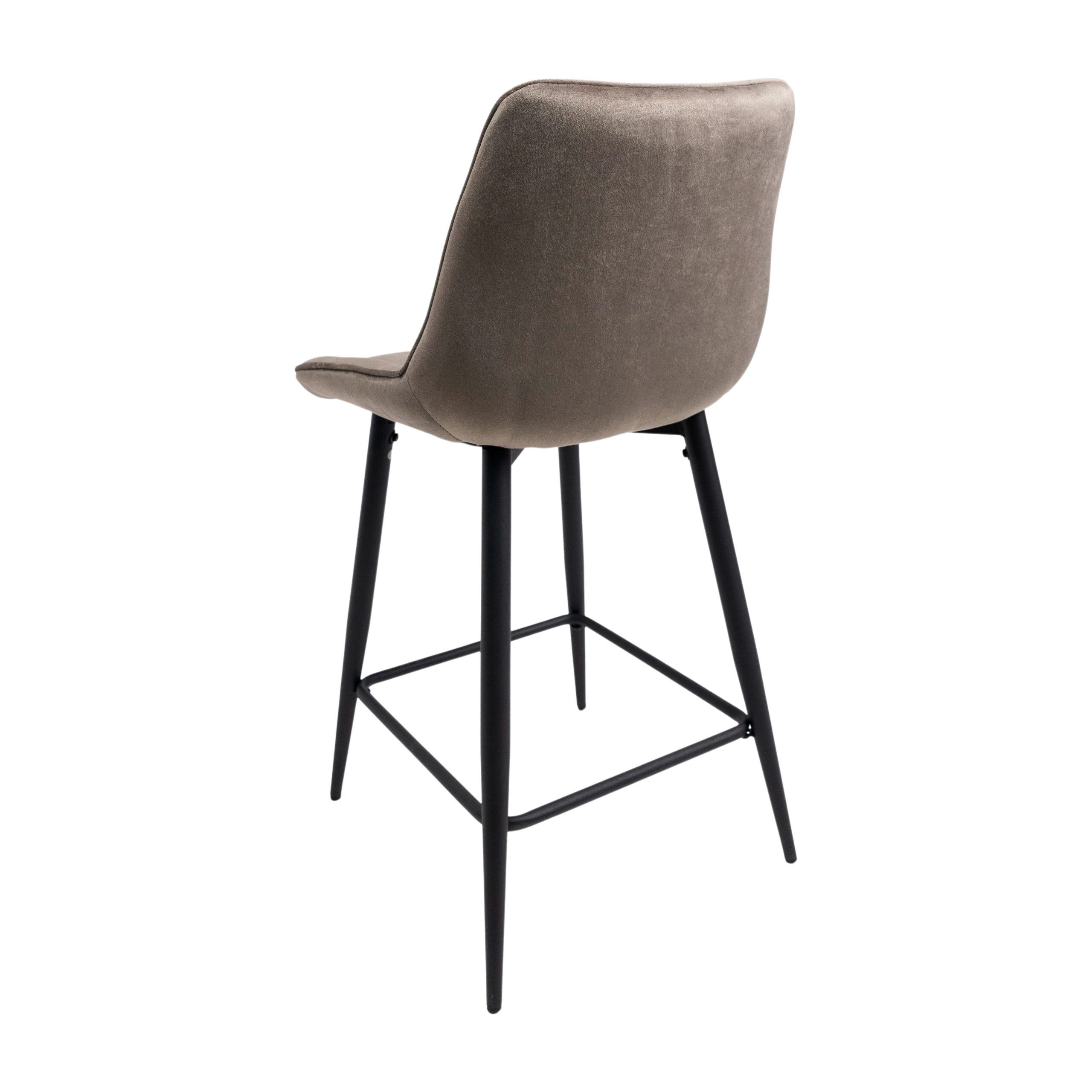 Стул LINX, полубарный, бежевый велюр G062-13/черный