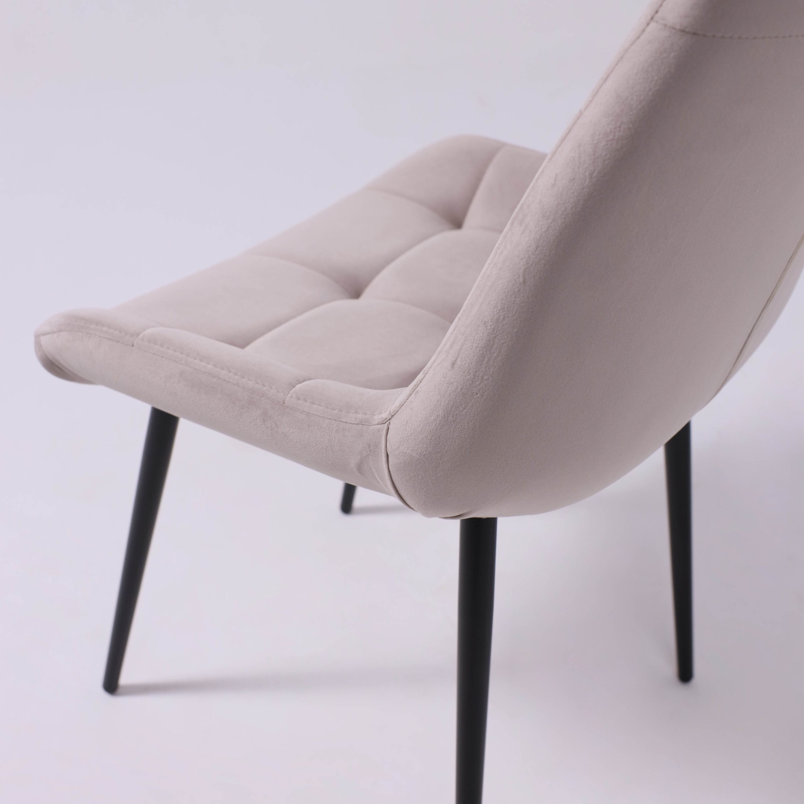 Стул AV 405, бежевый бархат Confetti smoke/черный