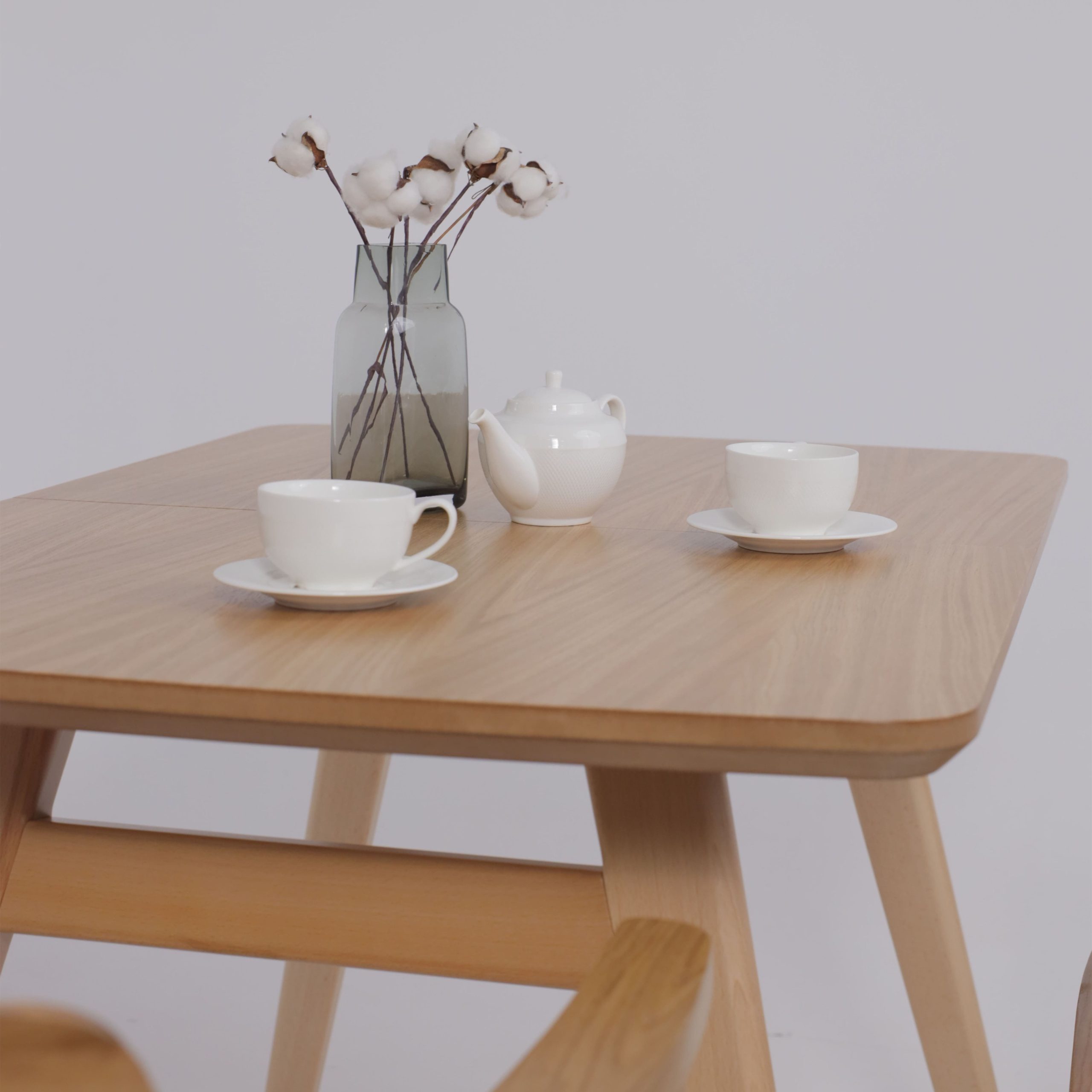 Стол ЛОНДОН-М 1200(1600)*800, Светлый бук без тонировки/Светлый бук