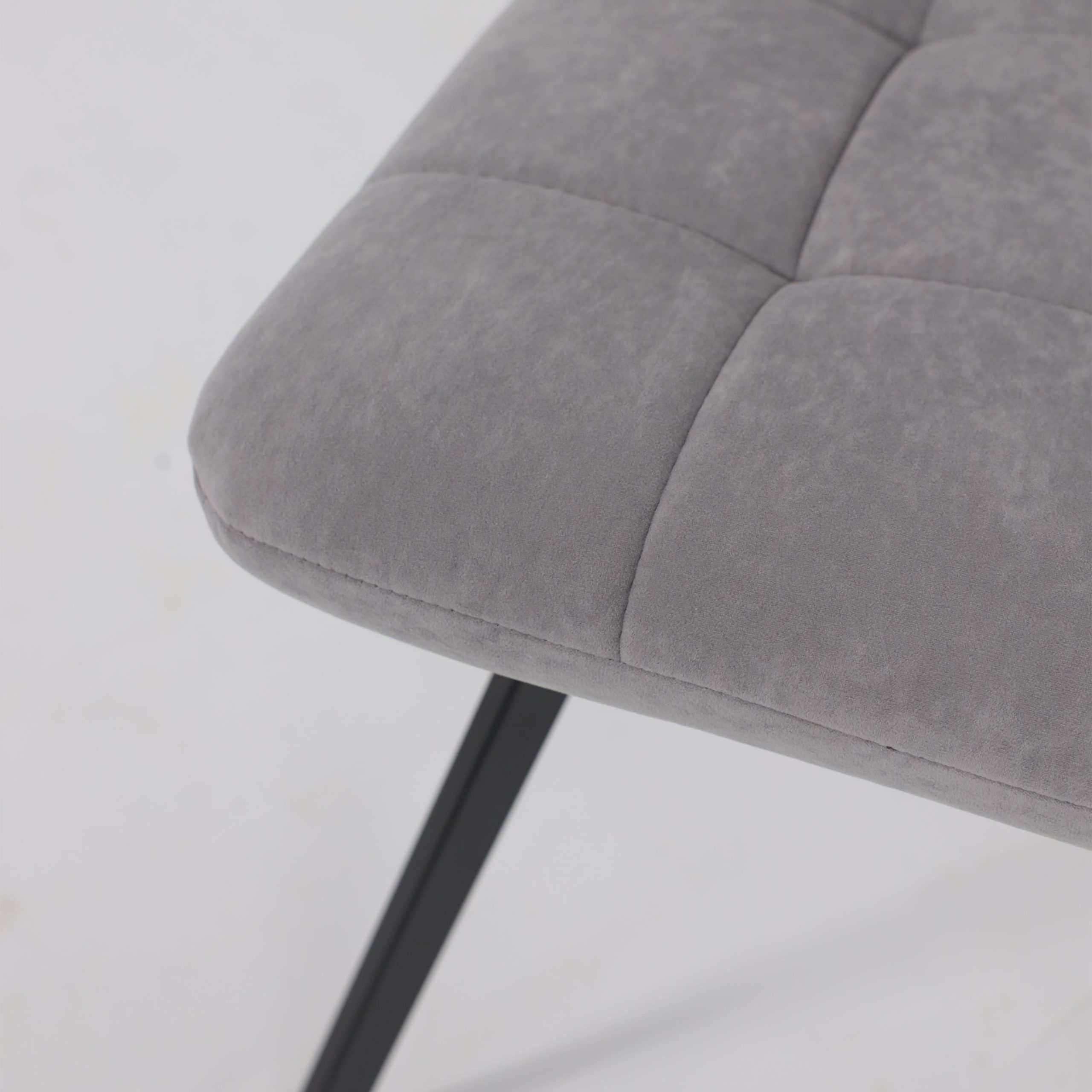 Стул ROMMY, b22 GREY LUXчерный