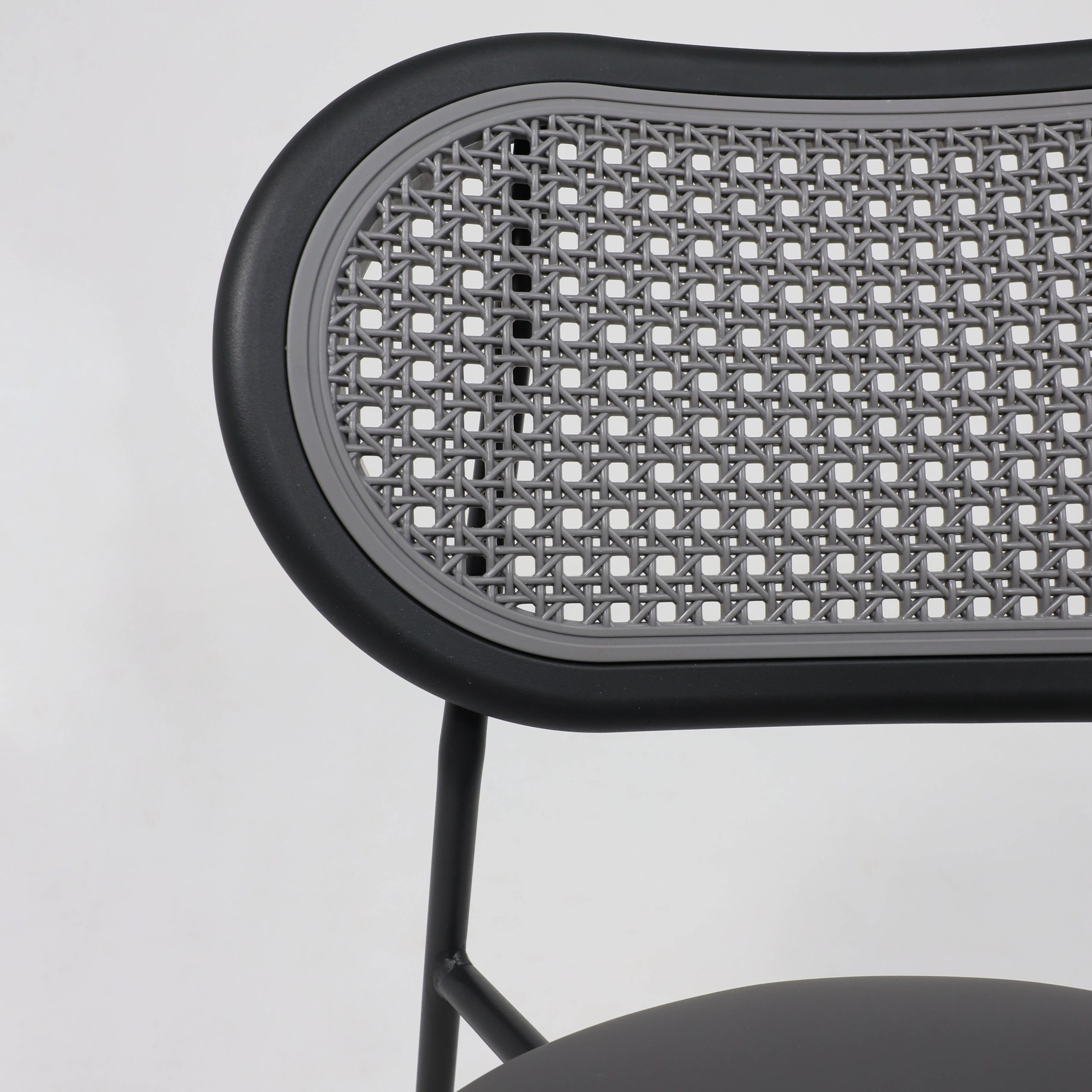 Стул TEO, серый/чёрный