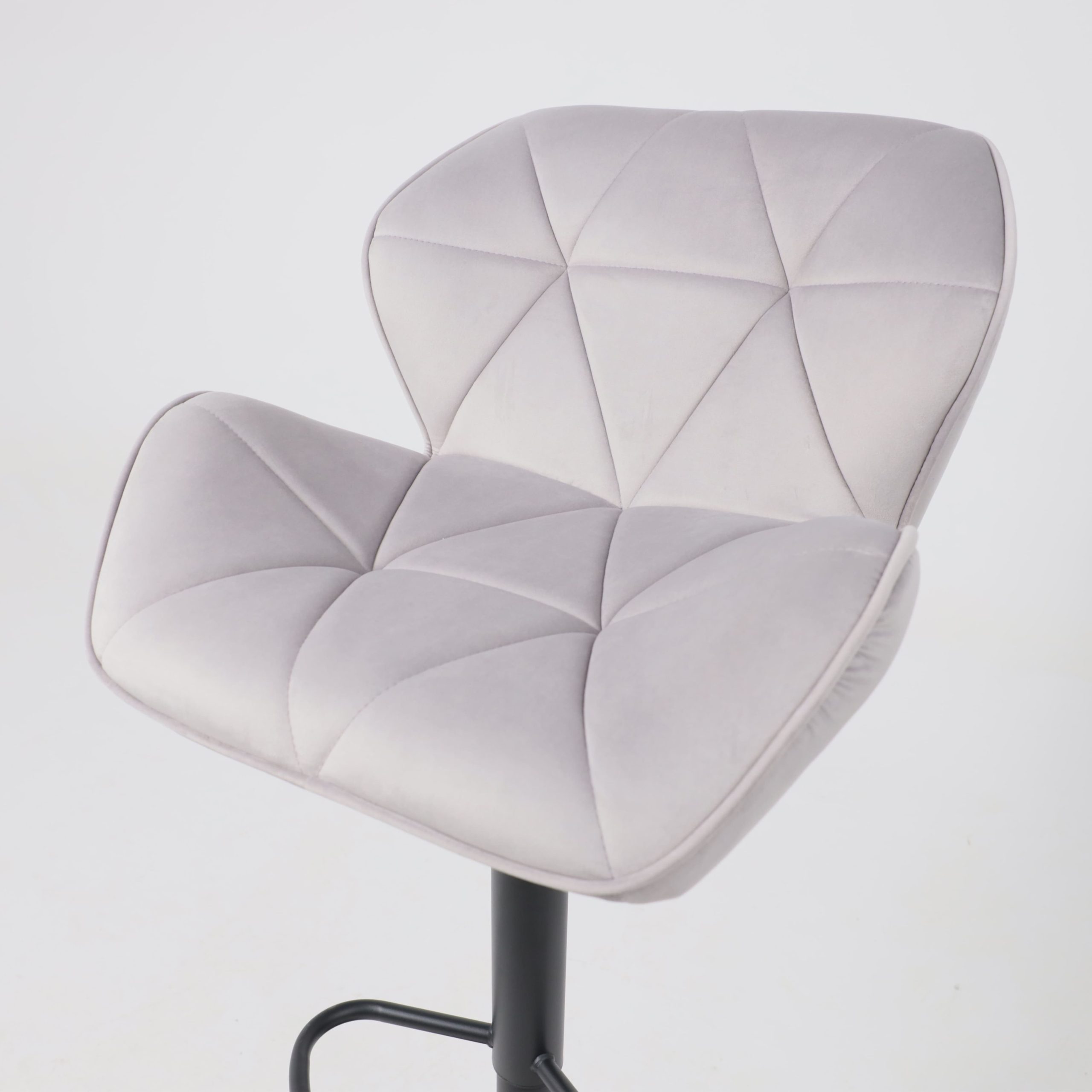 Кресло BERLIN, серый велюр HCJ-37/черный