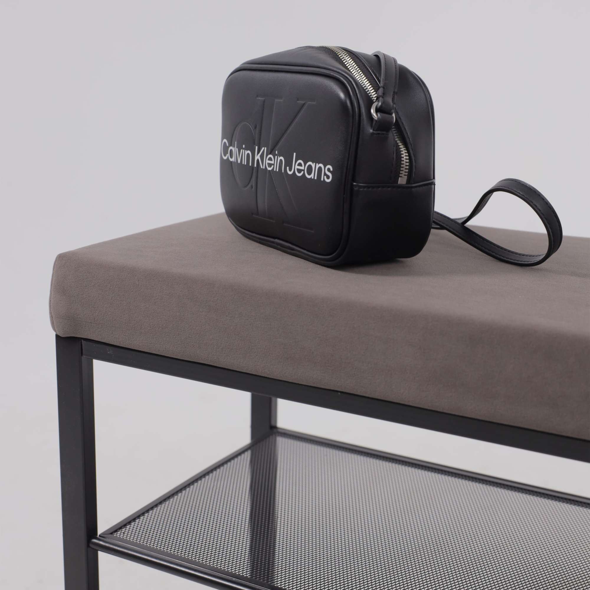 Банкетка ТОРОНТО 23S, серый/черный