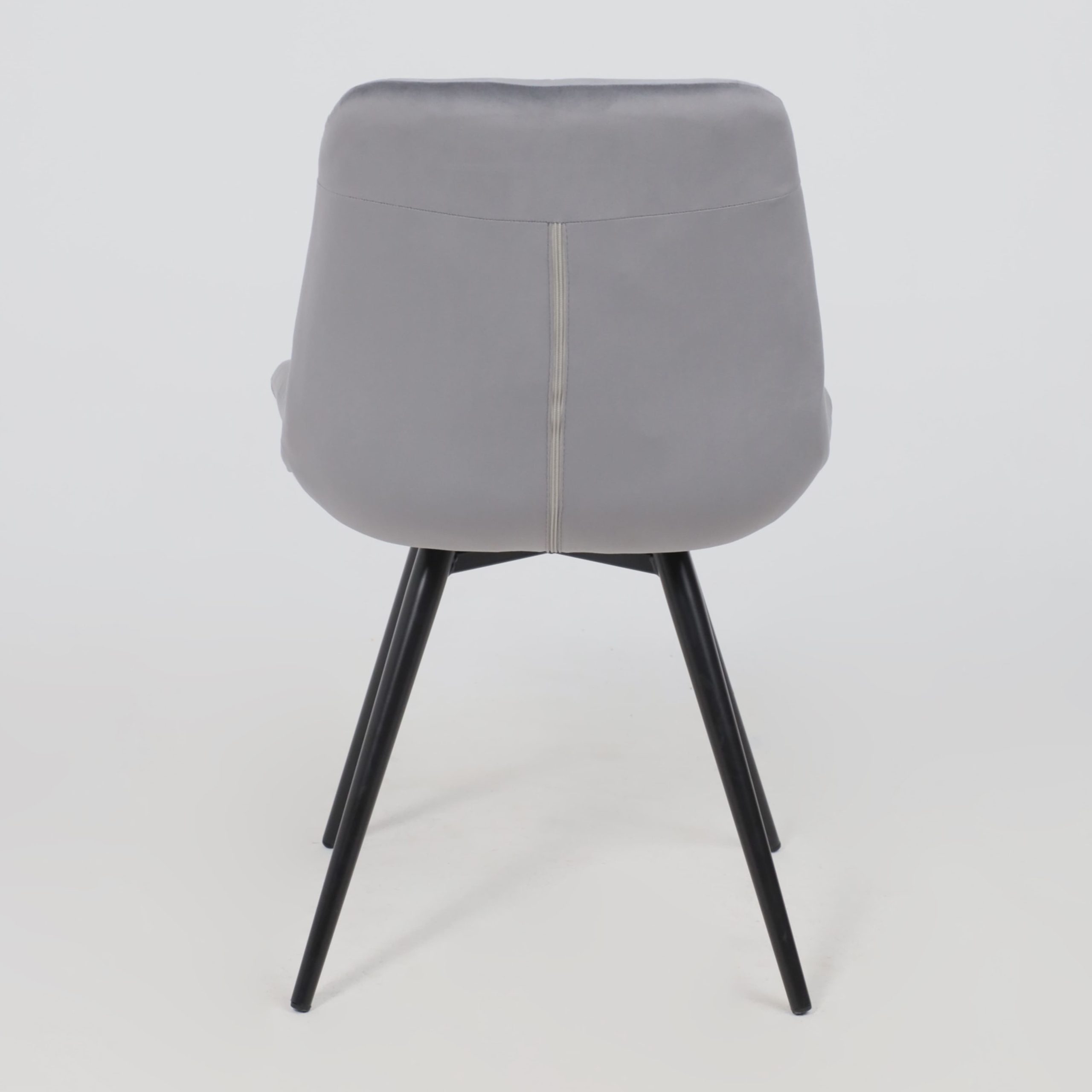 Стул AV 435, поворотный, темно-серый бархат H-15/черный